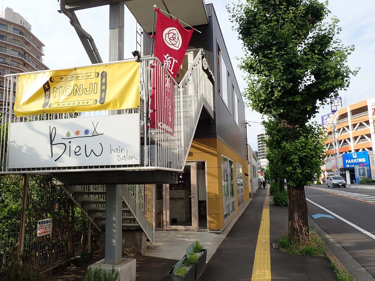 お店は本川越駅の東口から徒歩約4分です