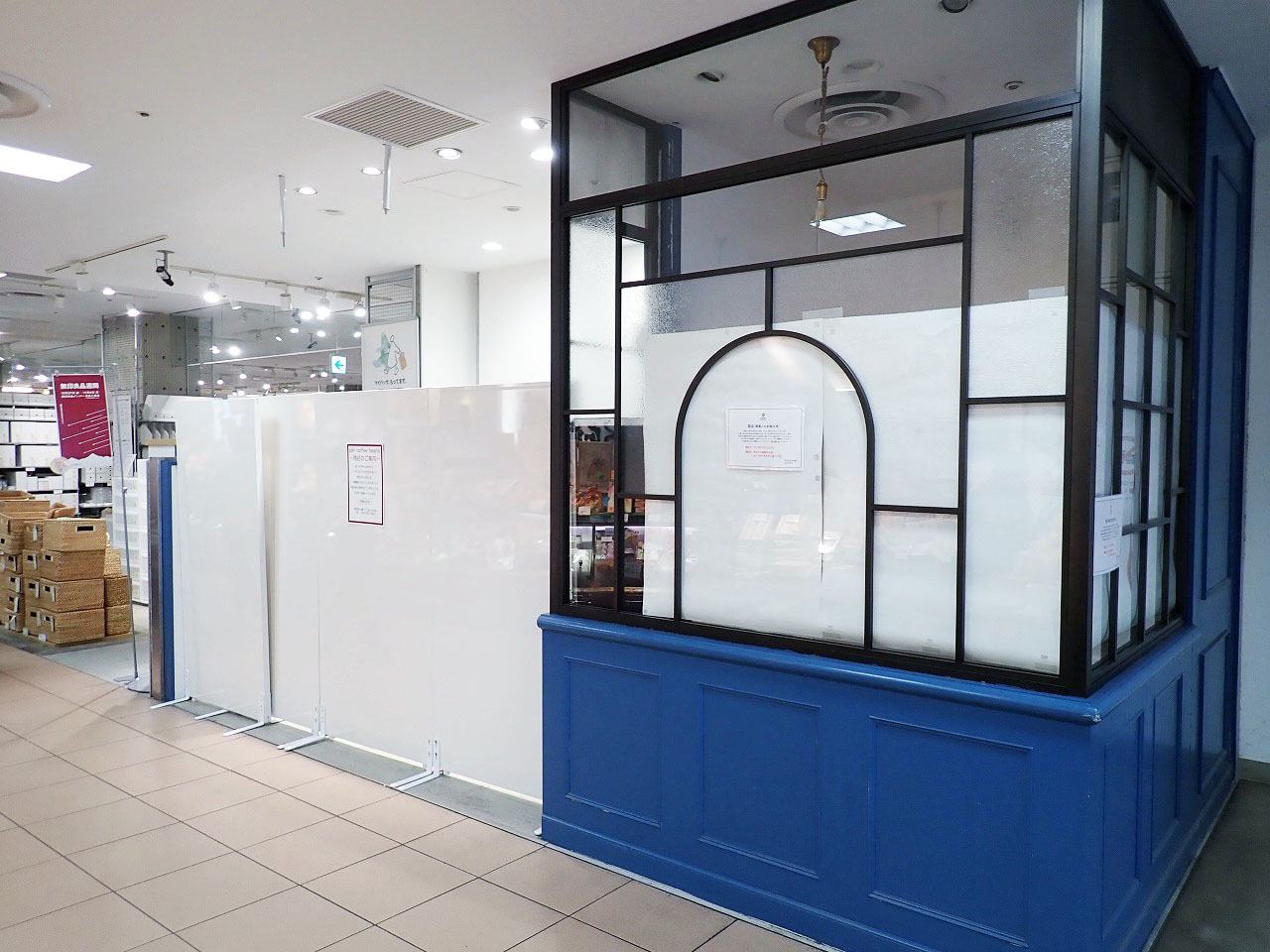 「glin coffee 本川越PePe店」は本川越駅に直結している「西武本川越ペペ」内で営業していました。2店舗あるうちの改札から遠いほうです