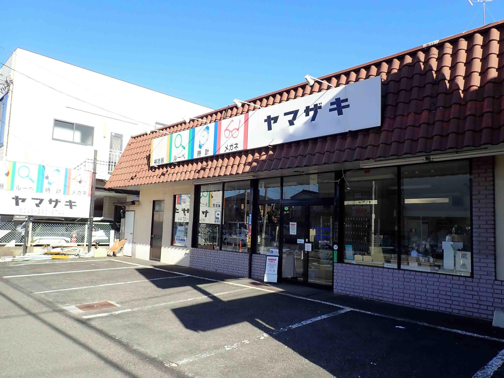 店舗の場所は埼玉県道6号川越所沢線沿いです