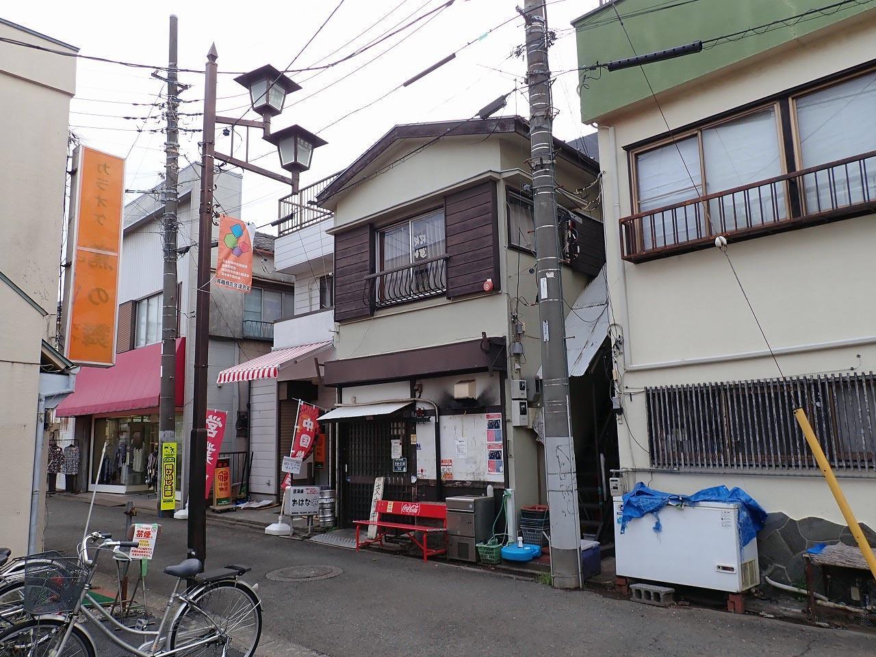 お店は新河岸駅・西口から徒歩約3分です