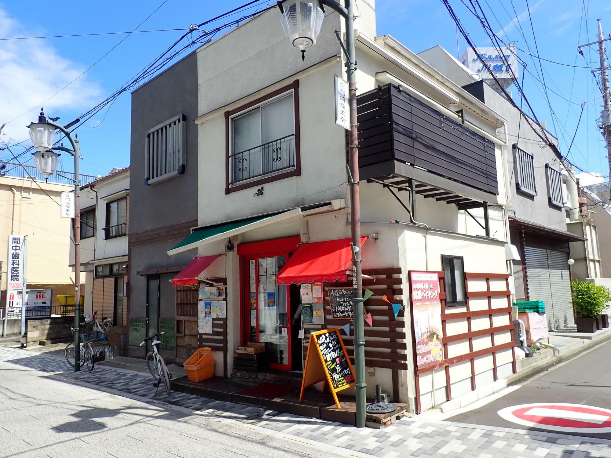 お店の場所は蓮馨寺の近く。西武新宿線・本川越駅から徒歩約10分です