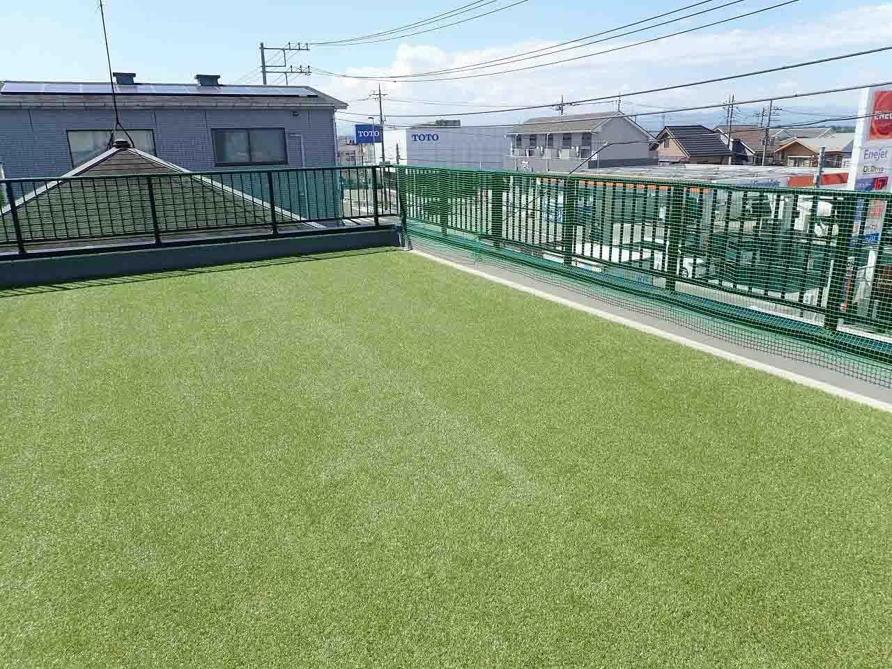 こちらが屋上のドッグランです