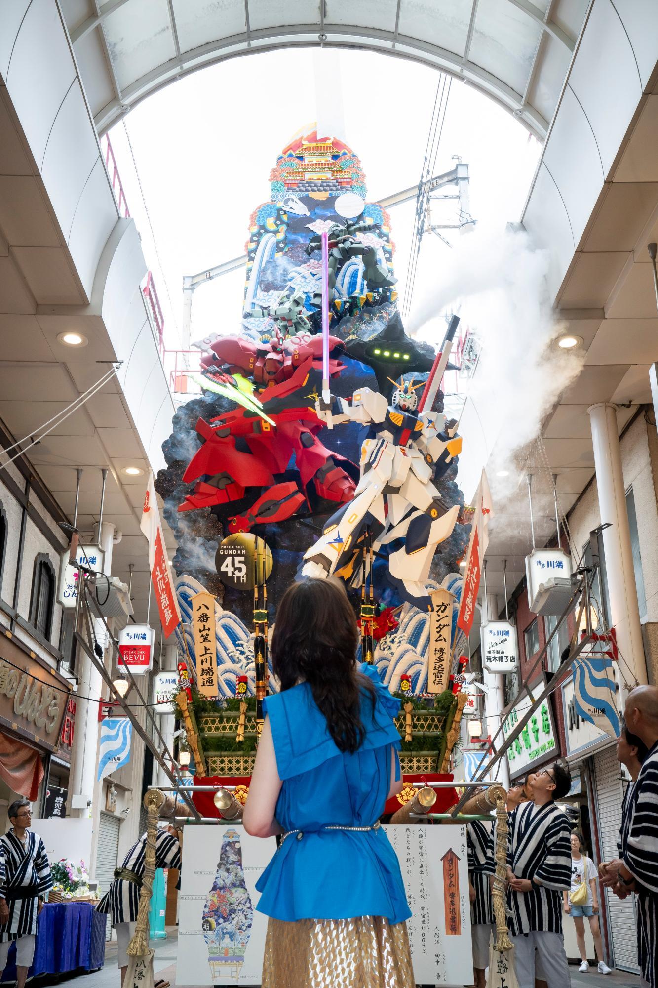 福岡市博多区】博多祇園山笠が開幕！ 今にも飛び出してきそうな