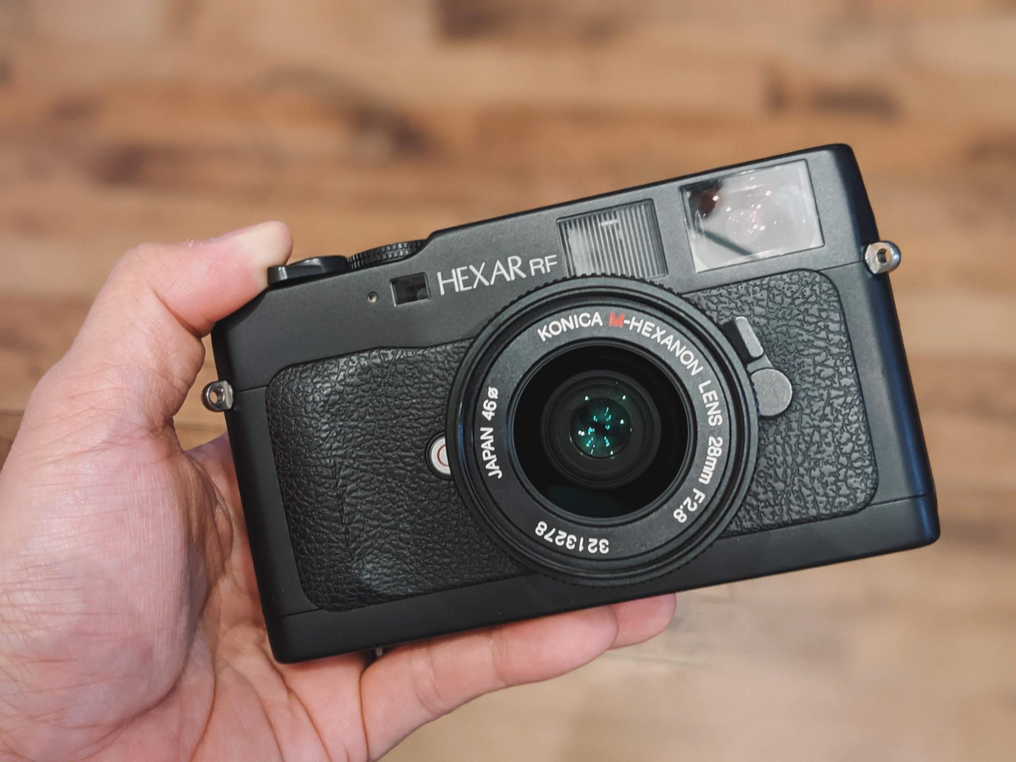 Konica II Hexar 50mm f/3.5 レンジファインダー