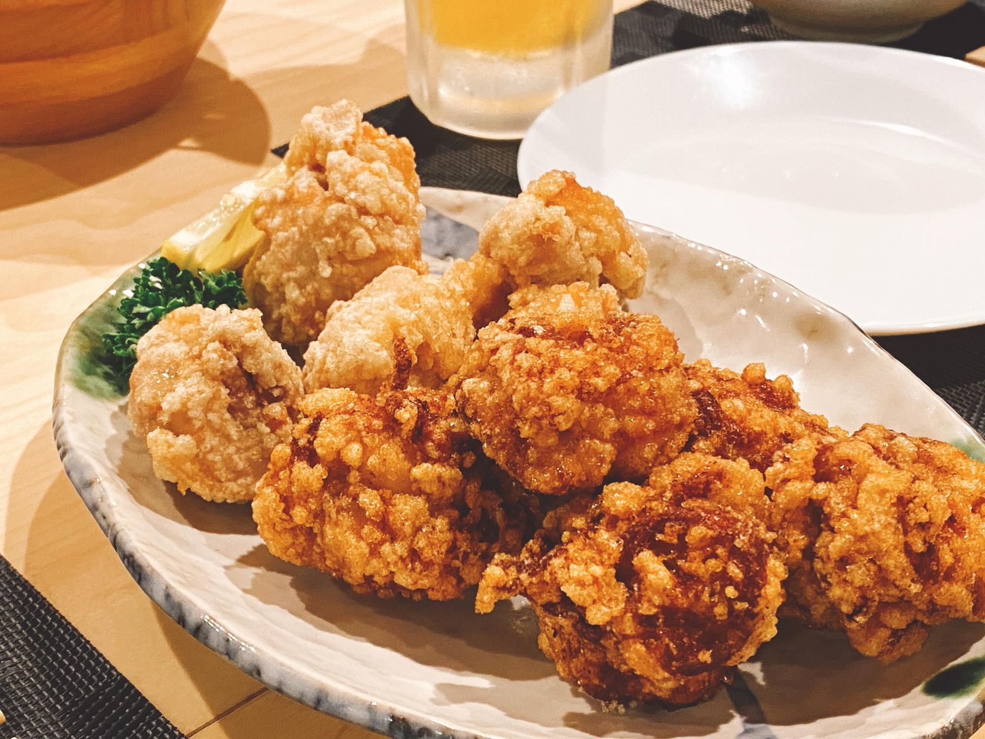 からあげうめちゃんち：塩からあげ・醤油からげ