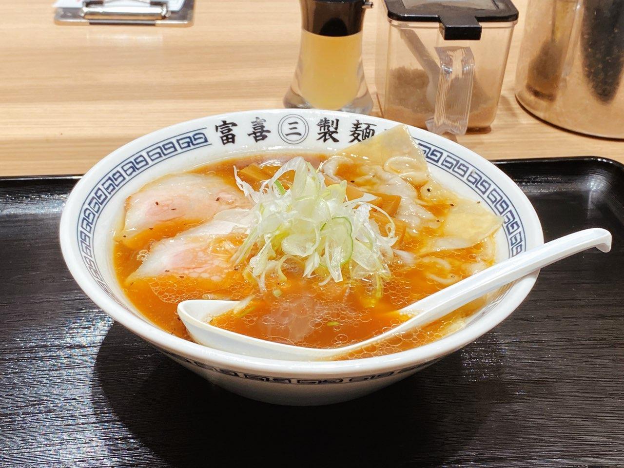 画像は(小)麺100グラム1155円税込