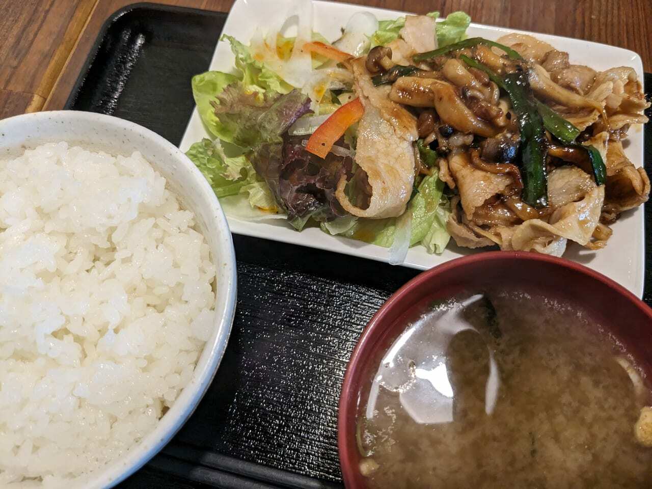 豚肉の辛味噌焼き（税込み500円）