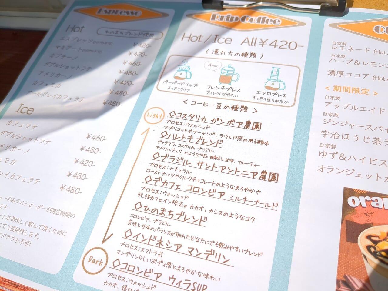 農園名まで記載されているコーヒー豆