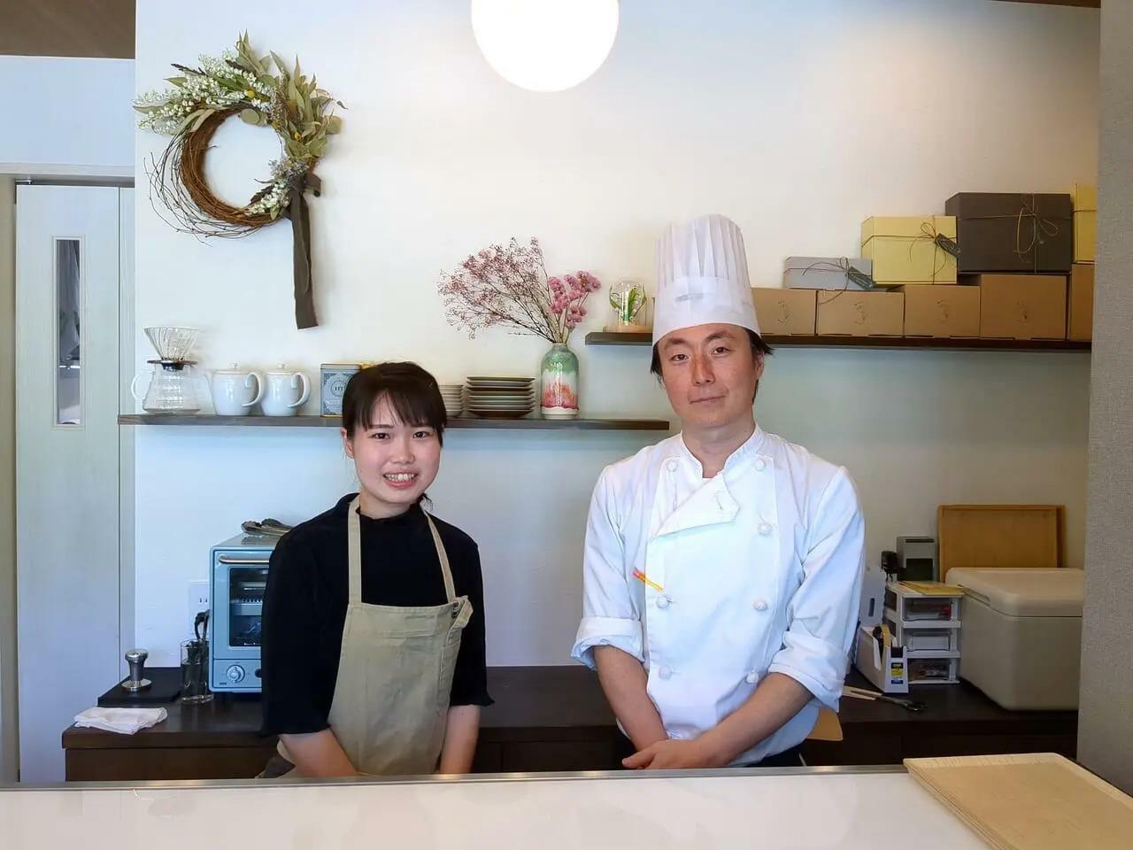 お店のイメージと同じ、優しい雰囲気の穂積さんご夫妻