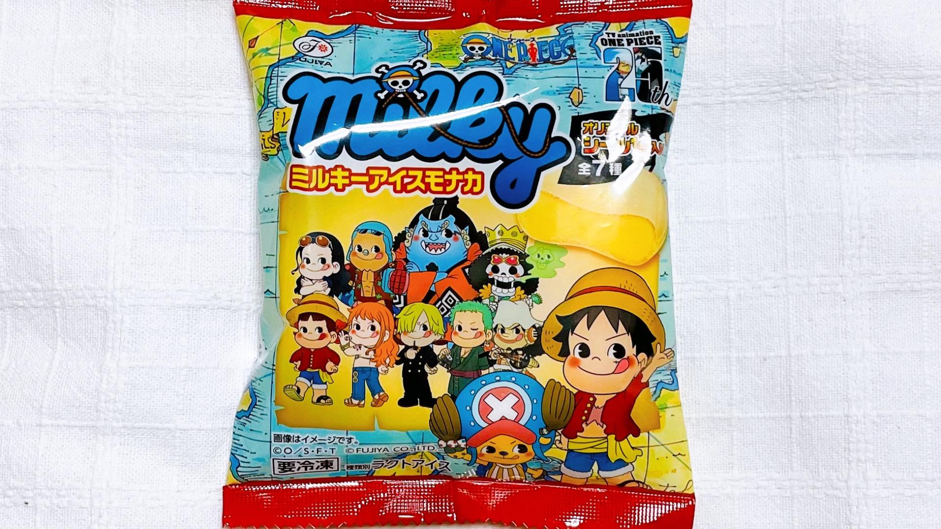 新品★ONE PIECE★ミルキー★シール★8枚セット 全国】全7種類のオリジナルシール!シークレット出ました