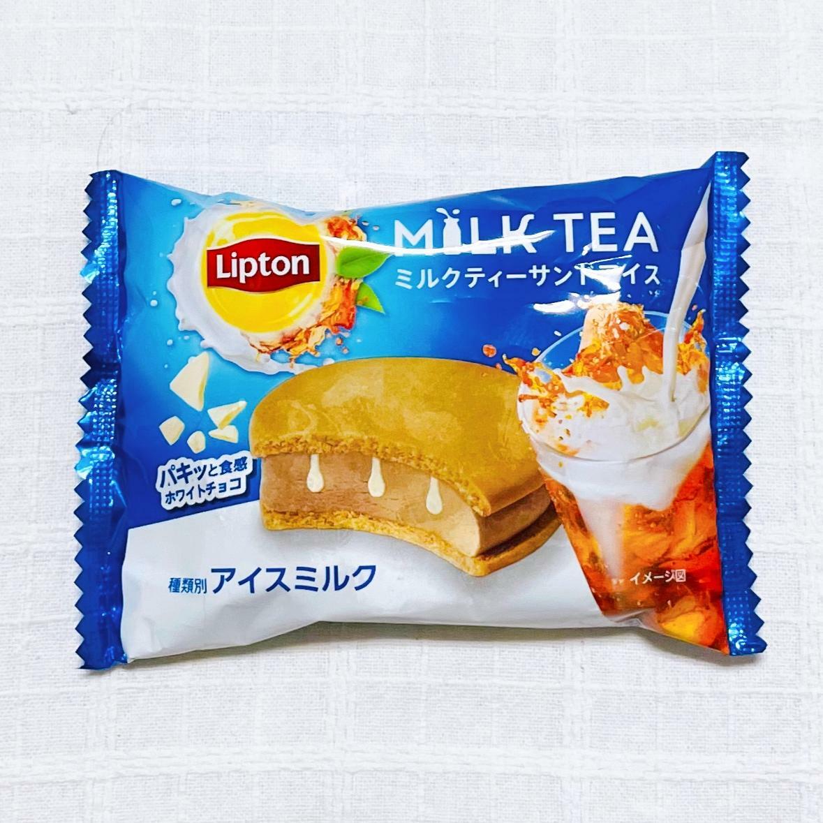 【全国】リプトン　ミルクティーサンドアイス