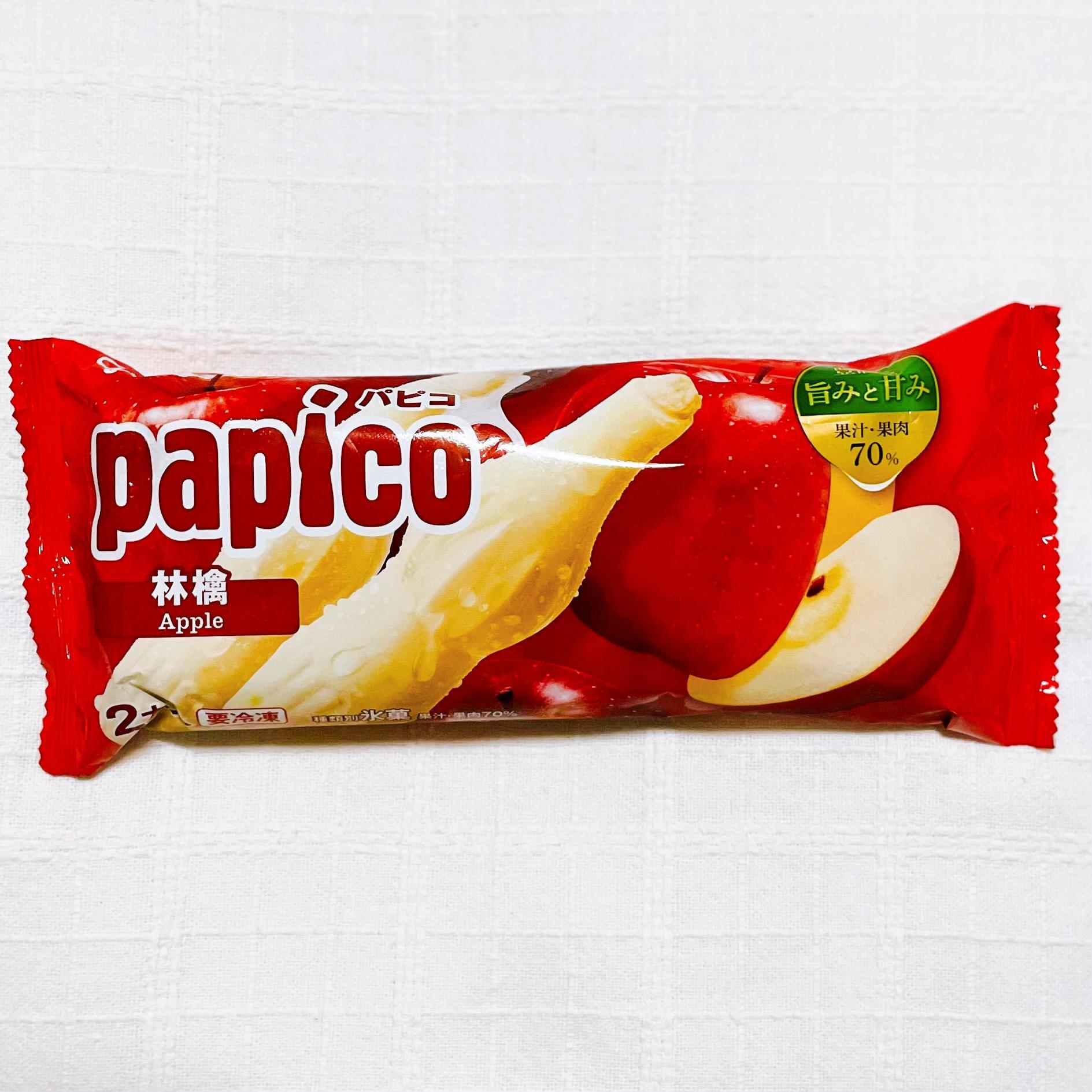 Apple - パピコ コーヒー味美味しいですよね りんご美味しかったですよー 白桃も
