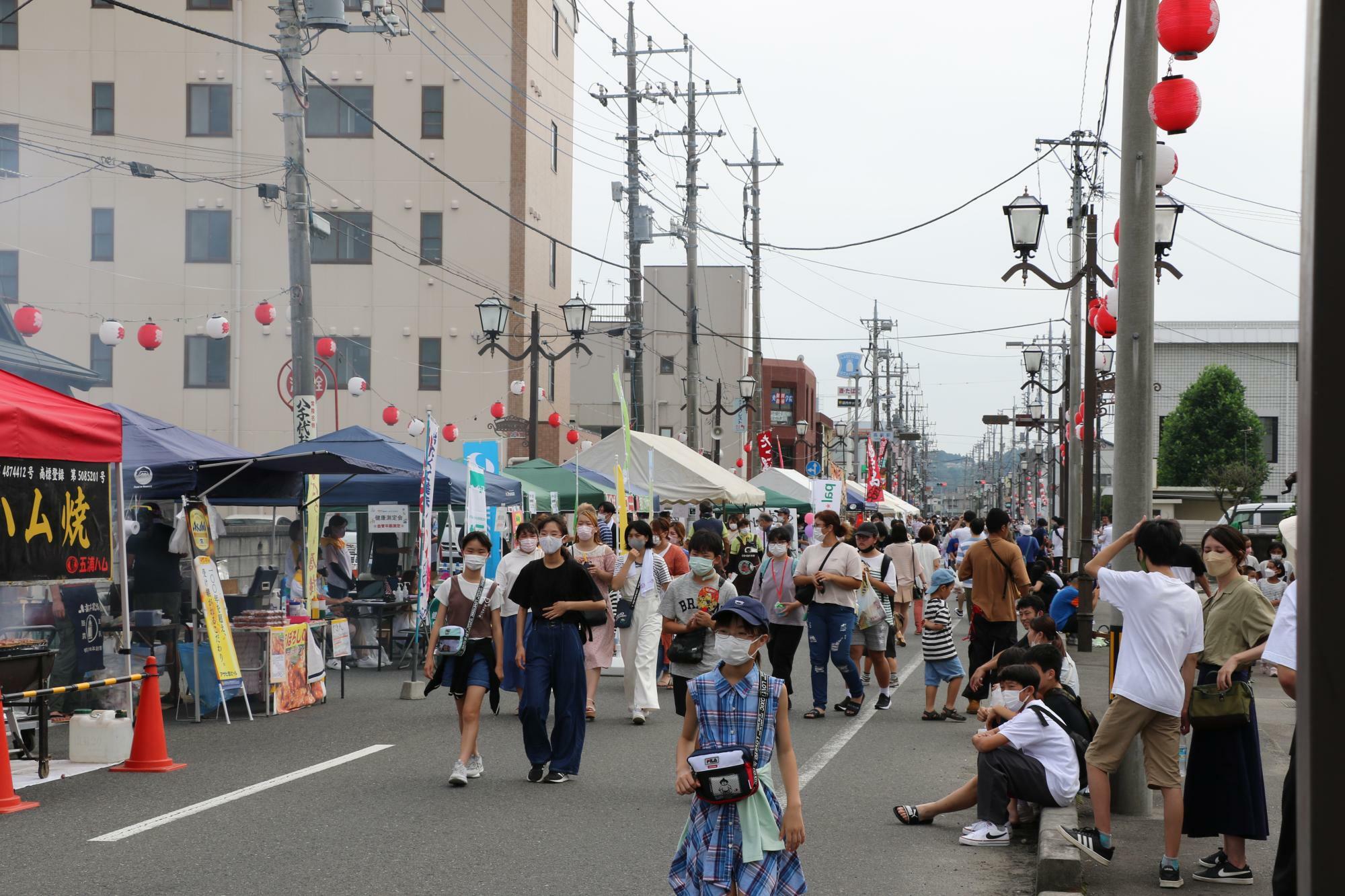 多くの人で賑わっています（画像提供：高萩市観光協会）