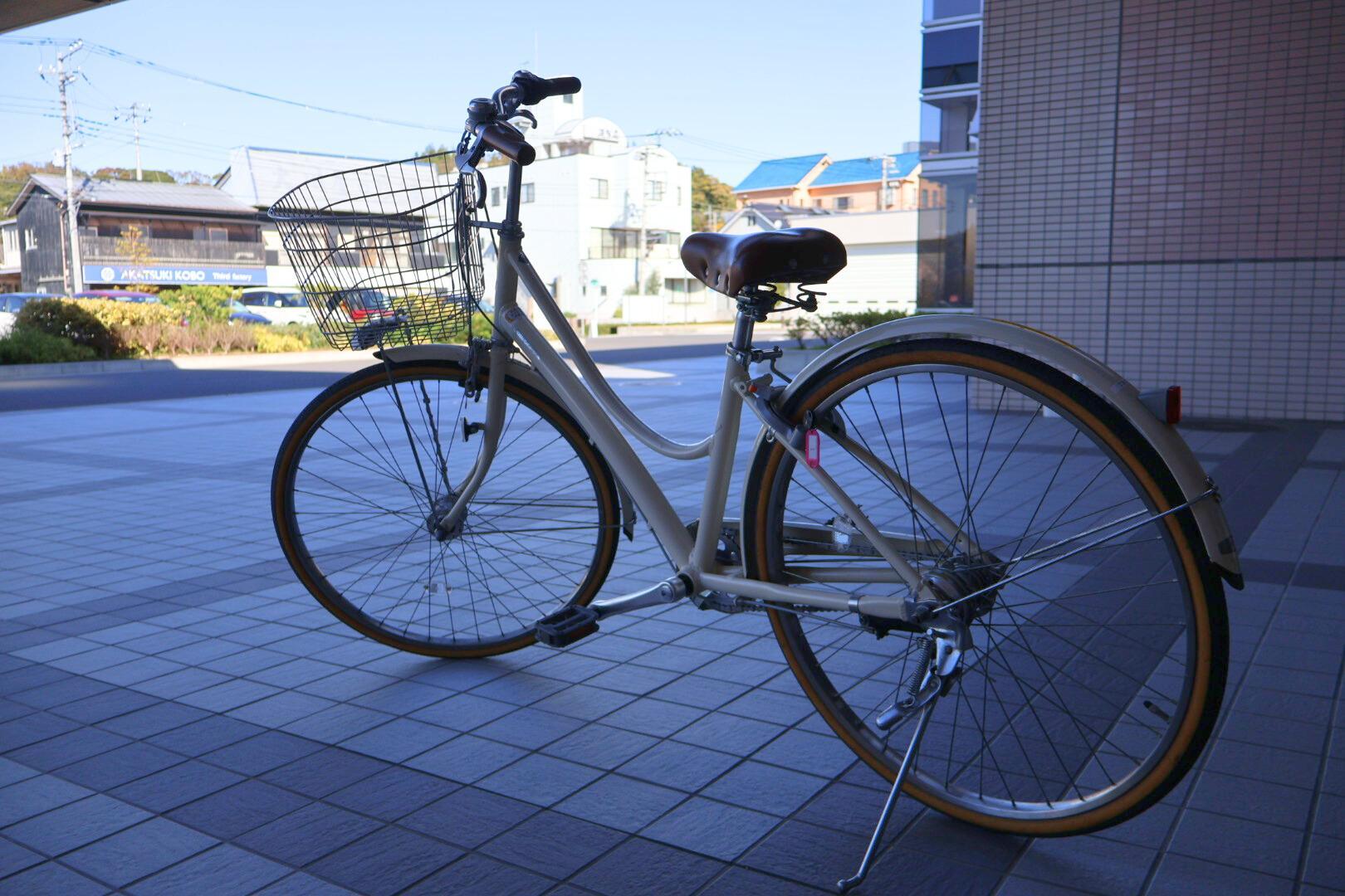 ギア付自転車です