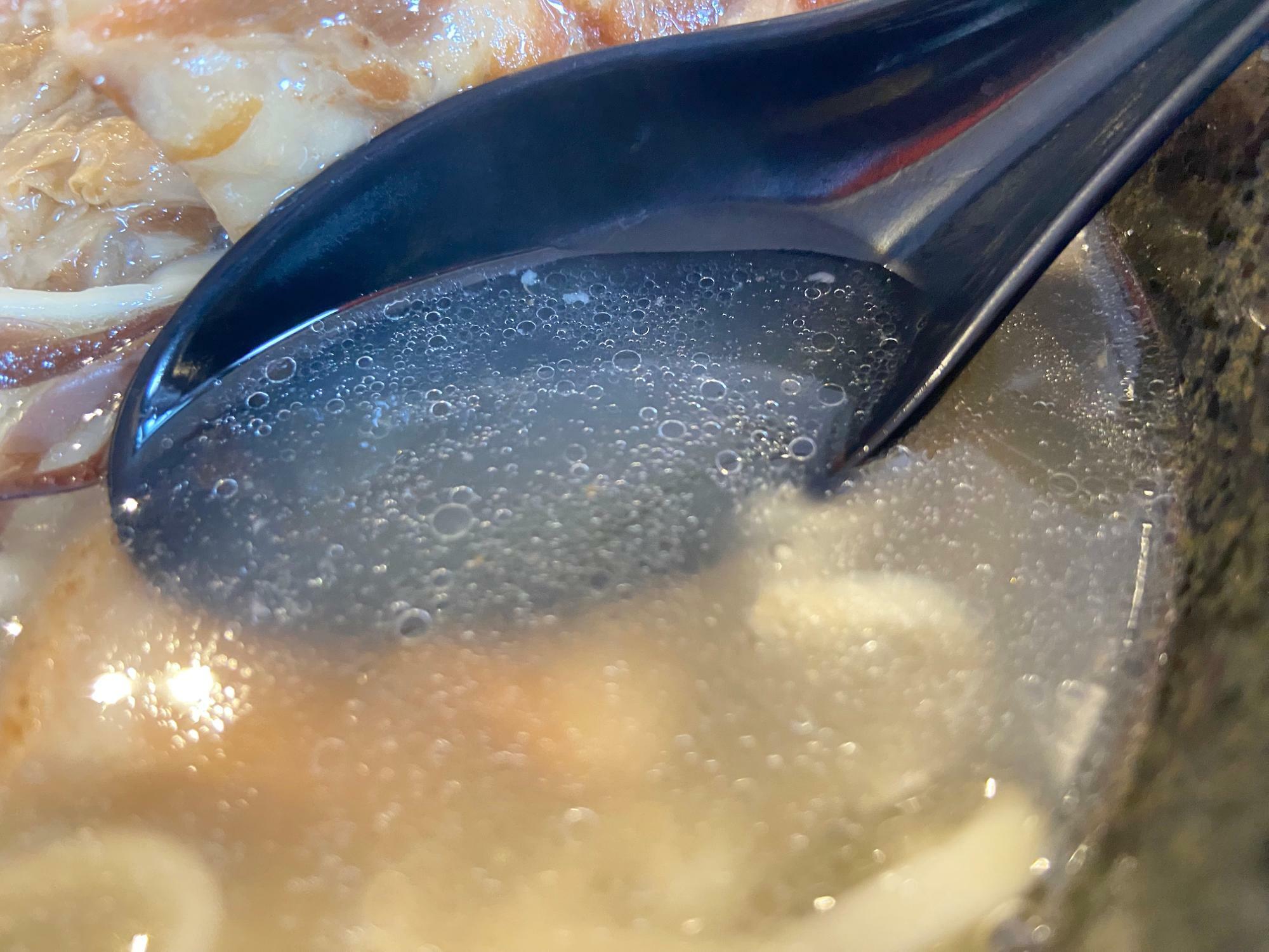 スープはもちろん最後の1滴まで。
