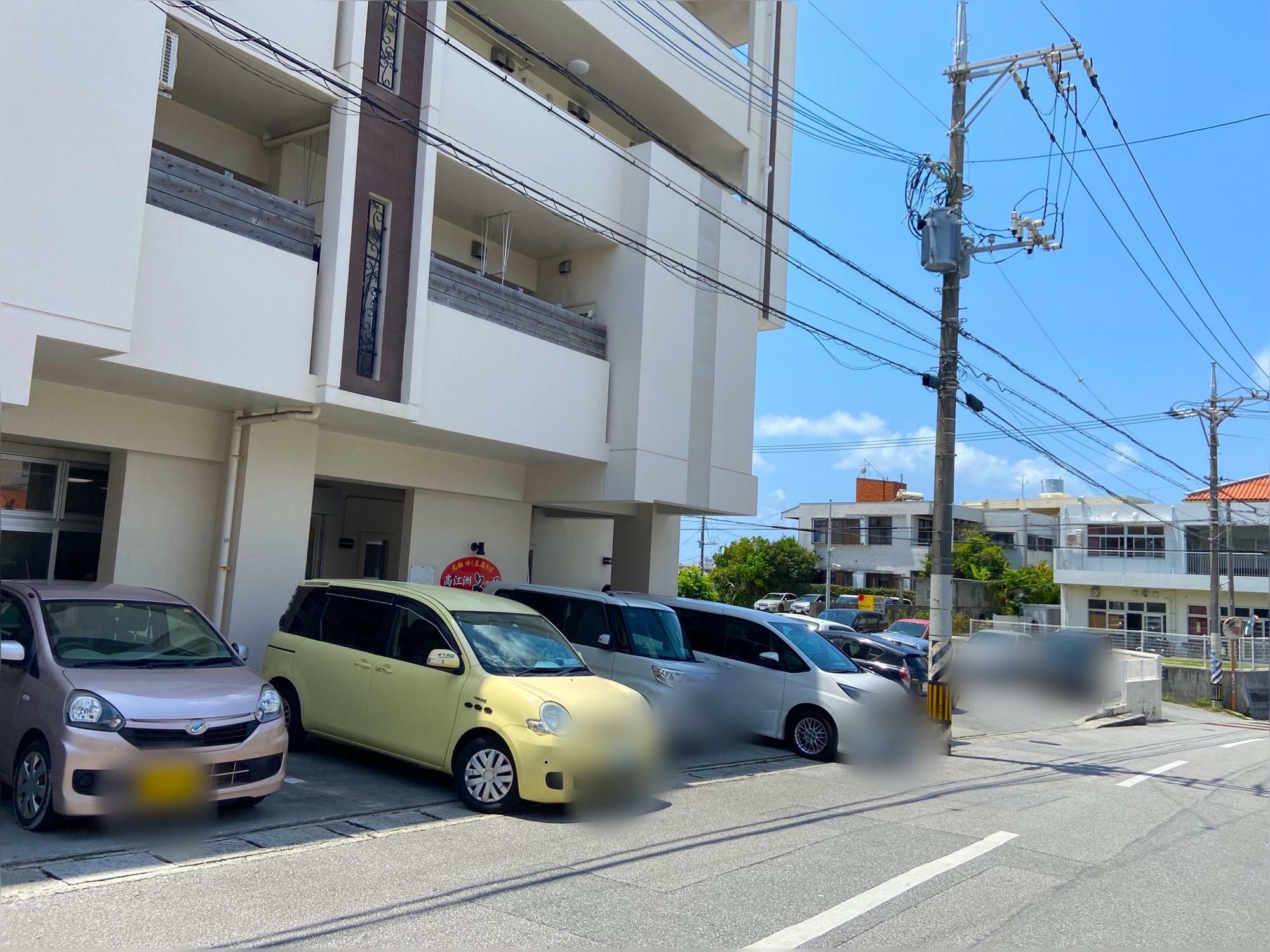 駐車場の様子