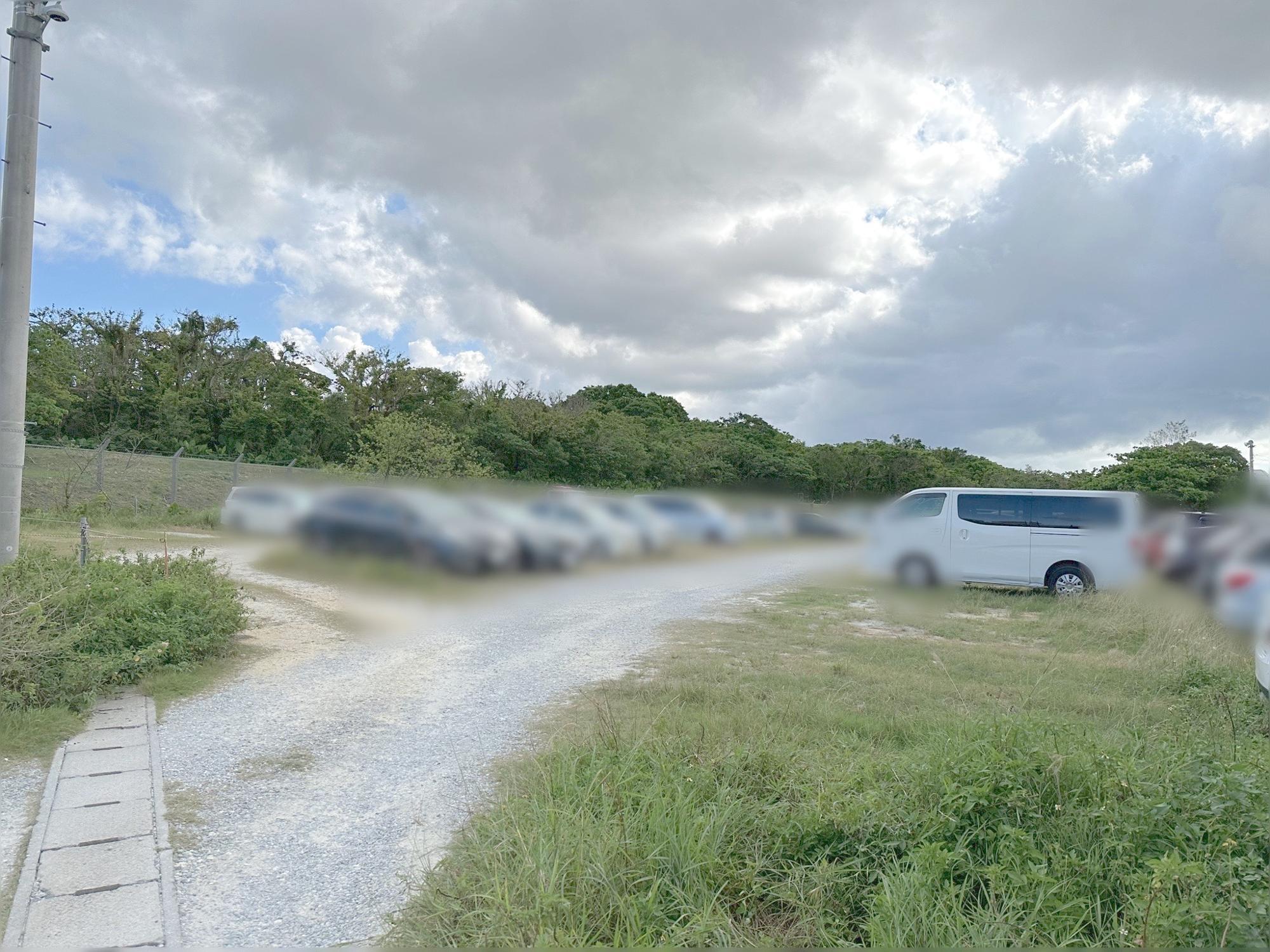 駐車場の様子