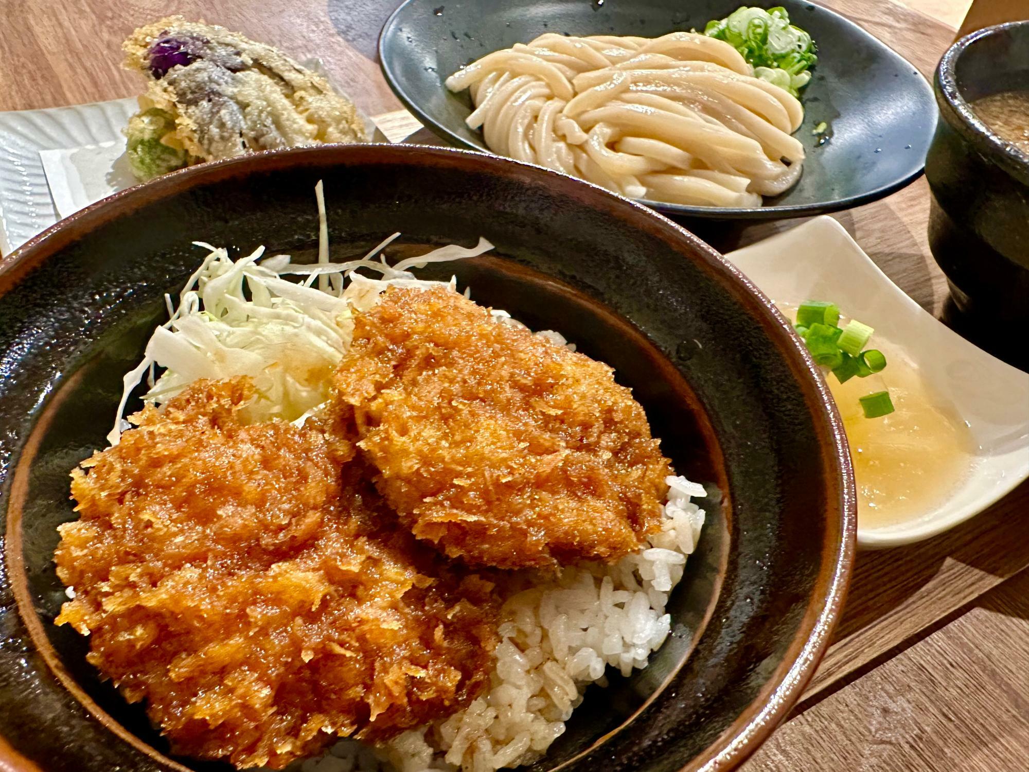 つる屋セット・ソースカツ丼