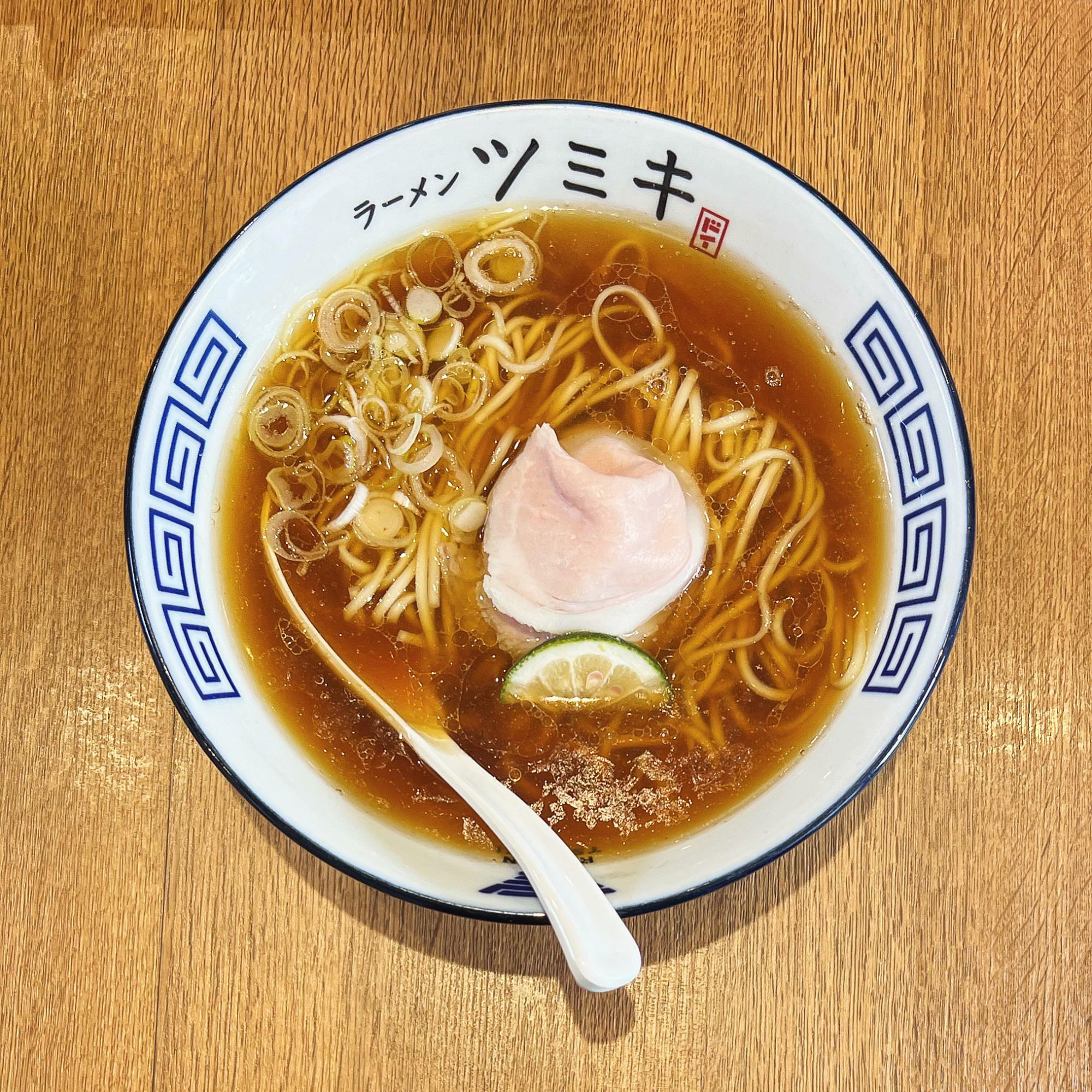 醤油ラーメン「ツミキ醤油」