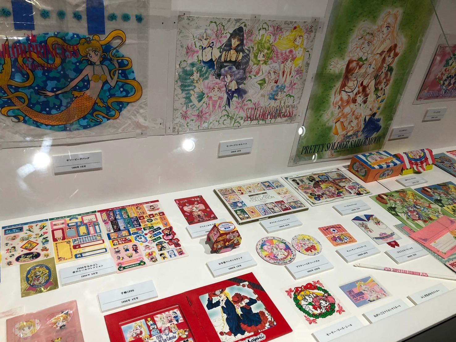 貴重な原画やグッズが集結!セーラームーンミュージアム大阪展に 貴重な原画やグッズが集結!セーラームーンミュージアム大阪展に