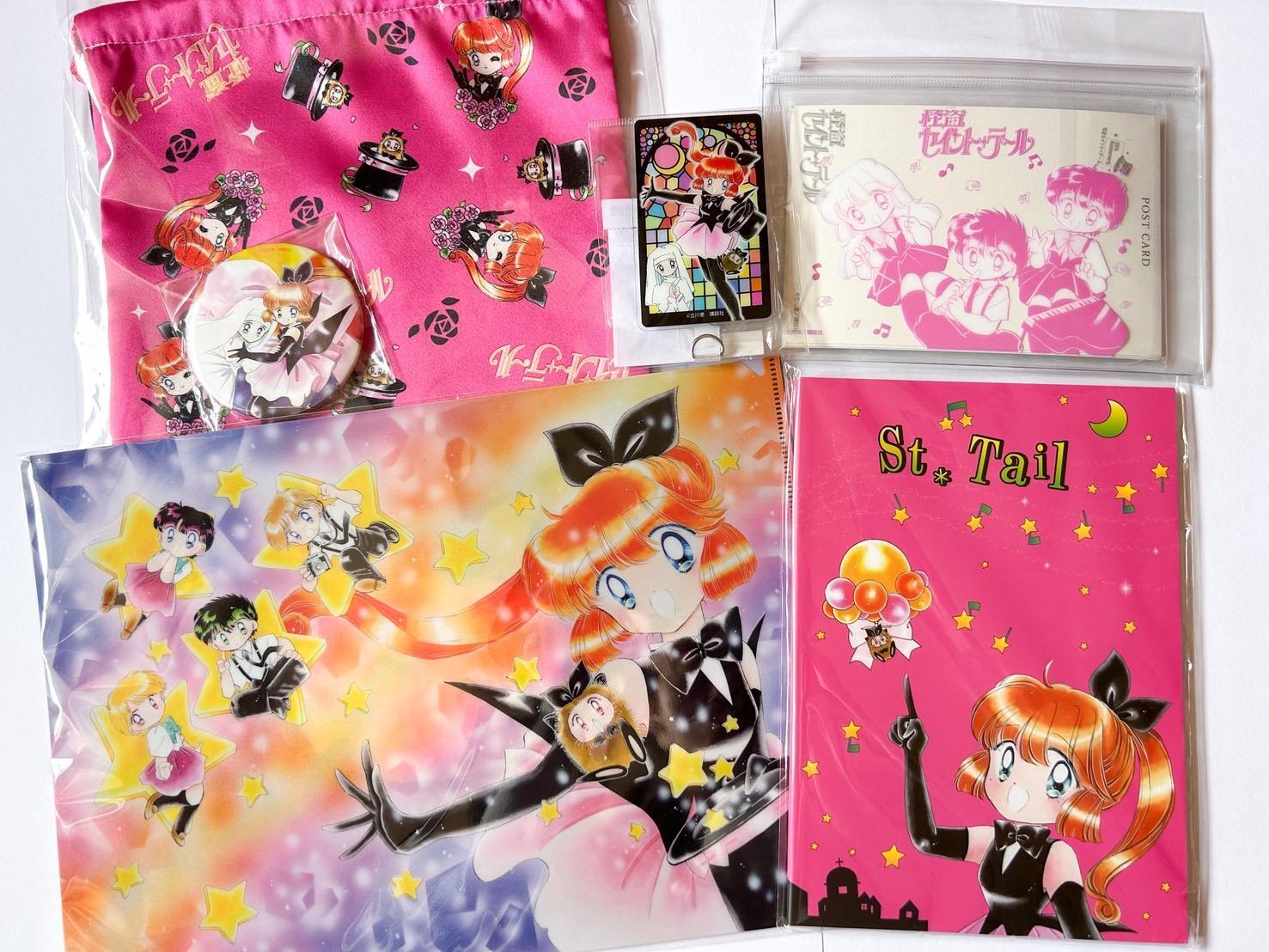 【韓国限定】【日本未発売】怪盗セイント·テールポップアップ 記念ピンバッジ 店頭ポップ！ ！ 怪盗セイントテール（怪盗セイントテールセル画