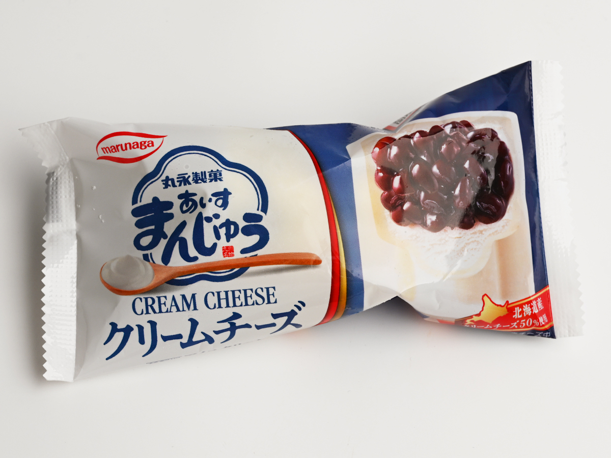 丸永製菓『あいすまんじゅう クリームチーズ』