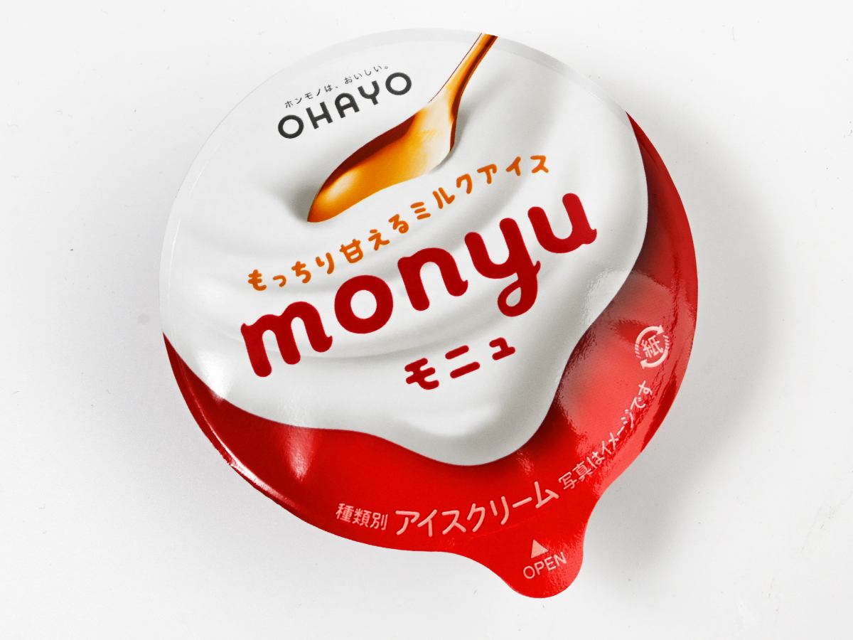 オハヨー乳業『monyu（モニュ）』
