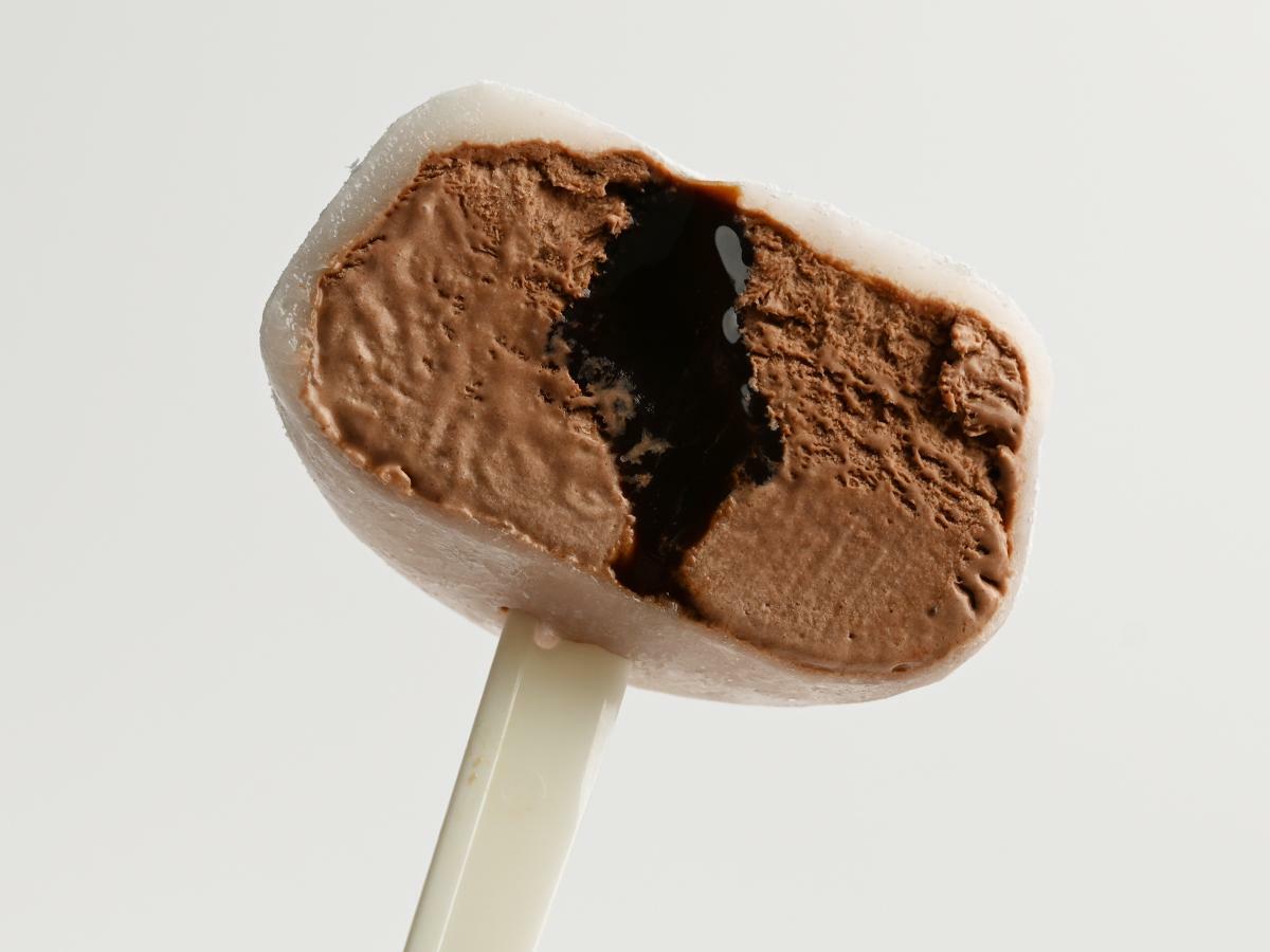 ミニストップカフェ『MOCHIアイスクリーム ベルギーチョコレート』
