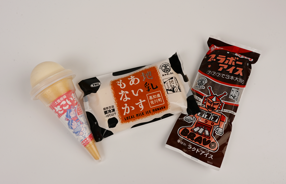 高知県のレトロなご当地アイス・横畠冷菓『ブラボーアイス』（アイス