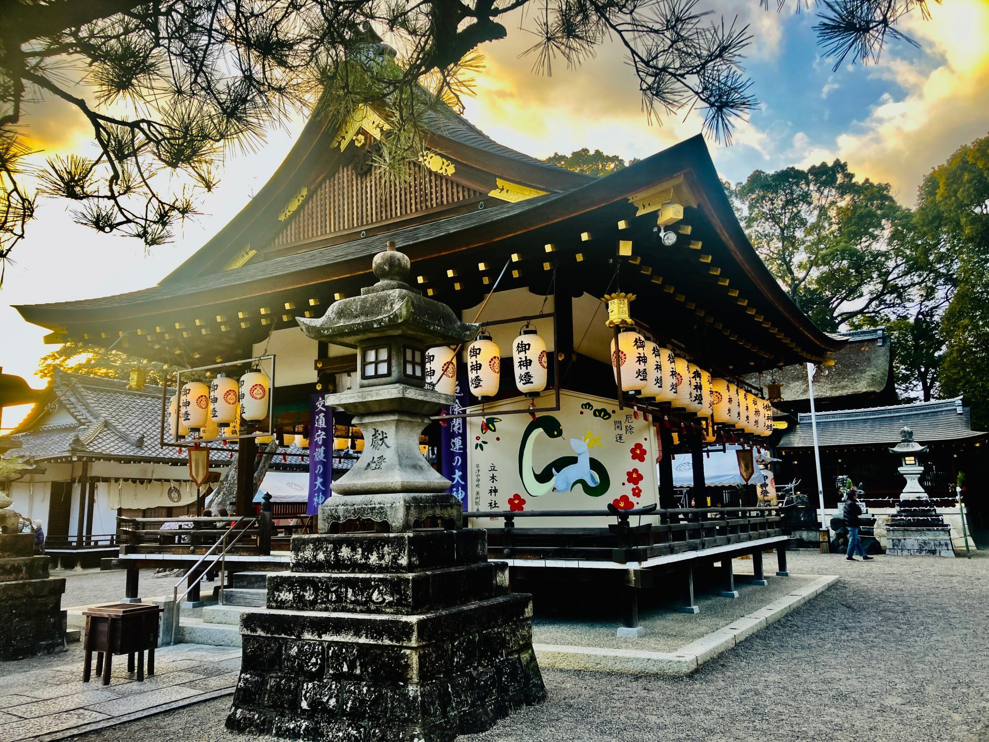 ※画像は、「立木神社」の様子。