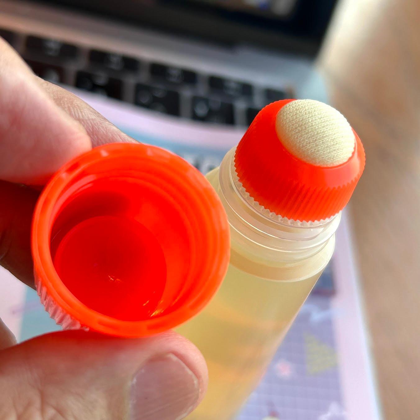 液体のり 50ml（かなり使いました）赤キャップ ヤマダモール | ヤマト 液体のり アラビック 50ml 3本入 NA-50RH