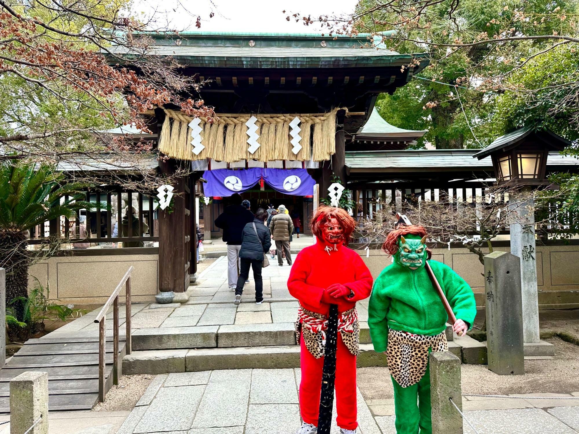 久留米市】久留米宗社 日吉神社の恒例の「節分大祭」が通常開催！ 御