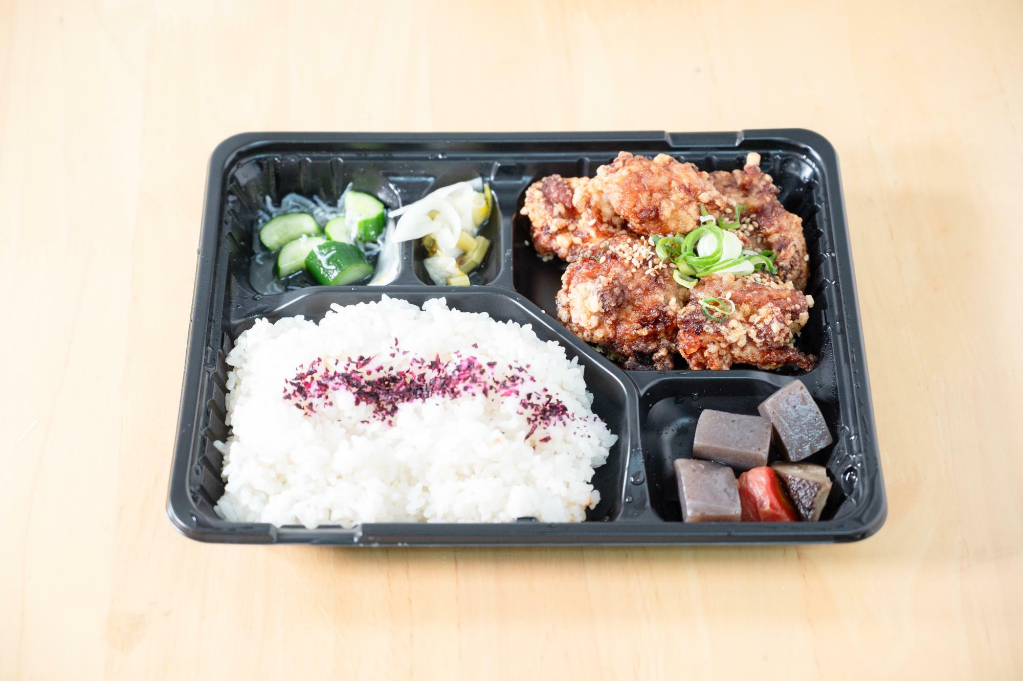 たれ唐弁当500円