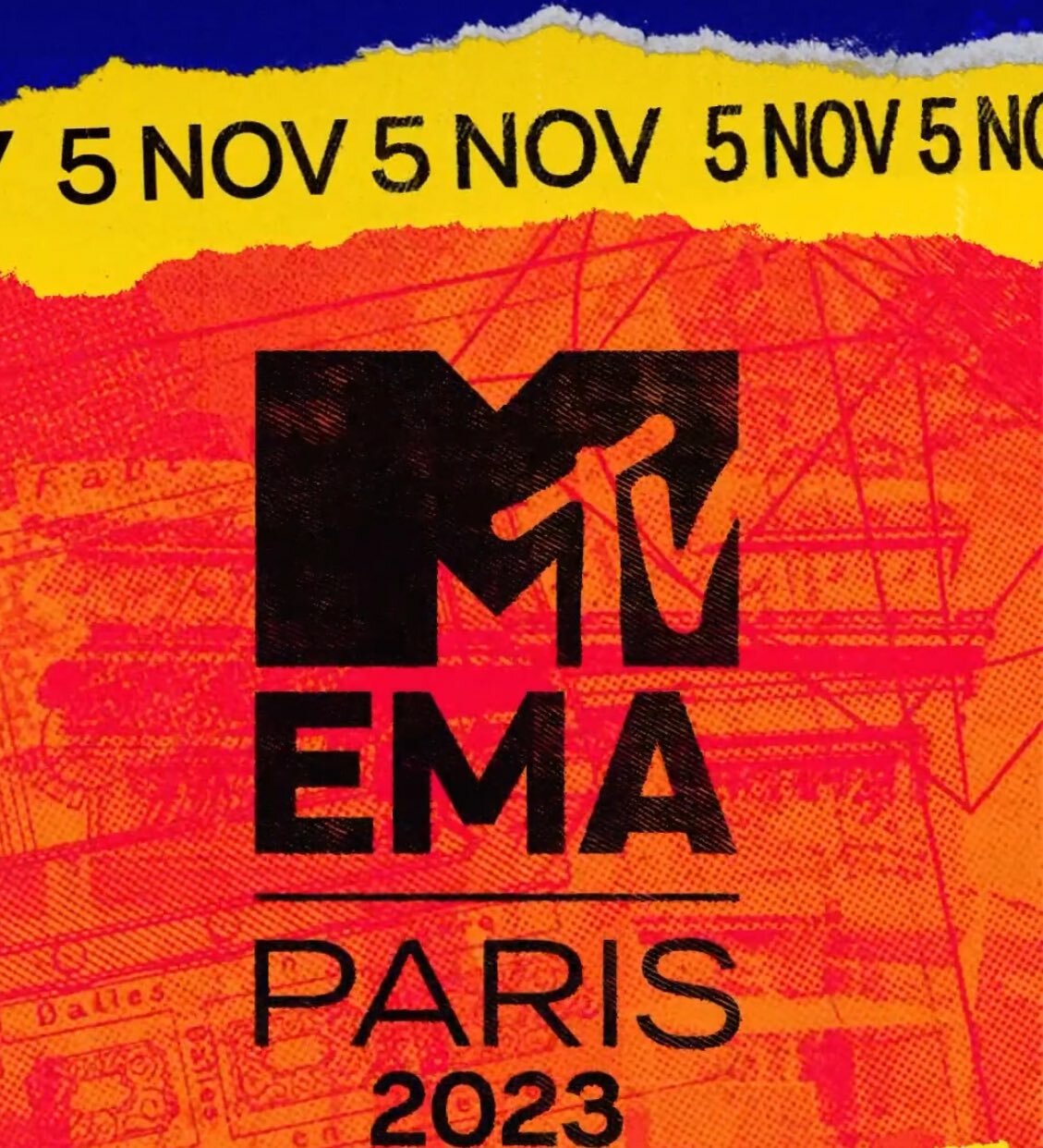 「2023 MTV EMA」公式SNSより
