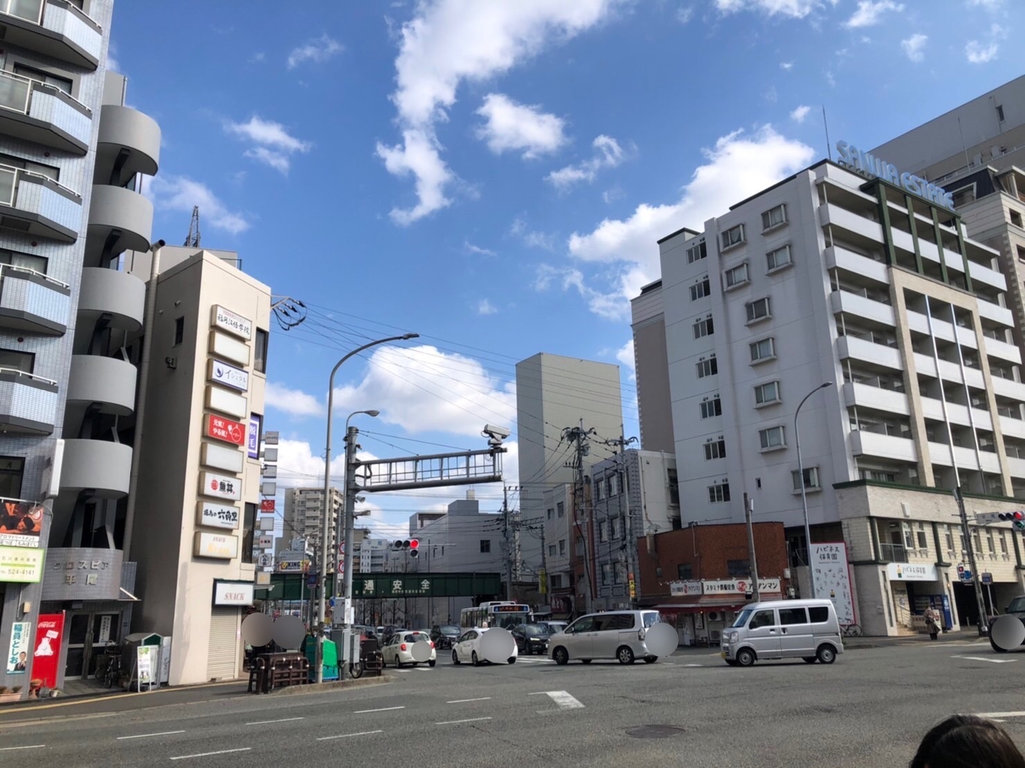 西鉄平尾駅周辺