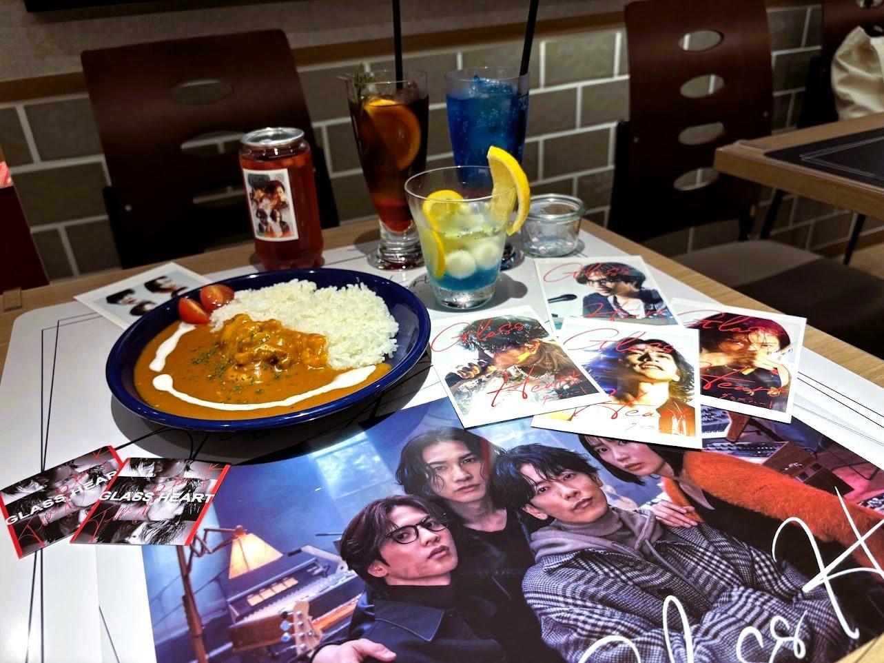 Netflix「グラスハート」コラボカフェ大阪店に行ってみた！衣装