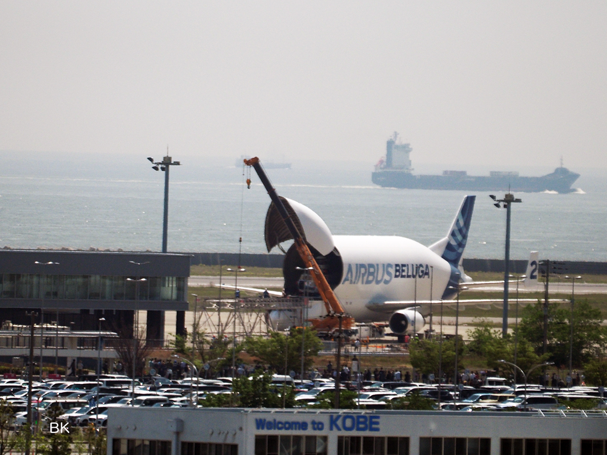 国際空港としても期待される神戸空港。