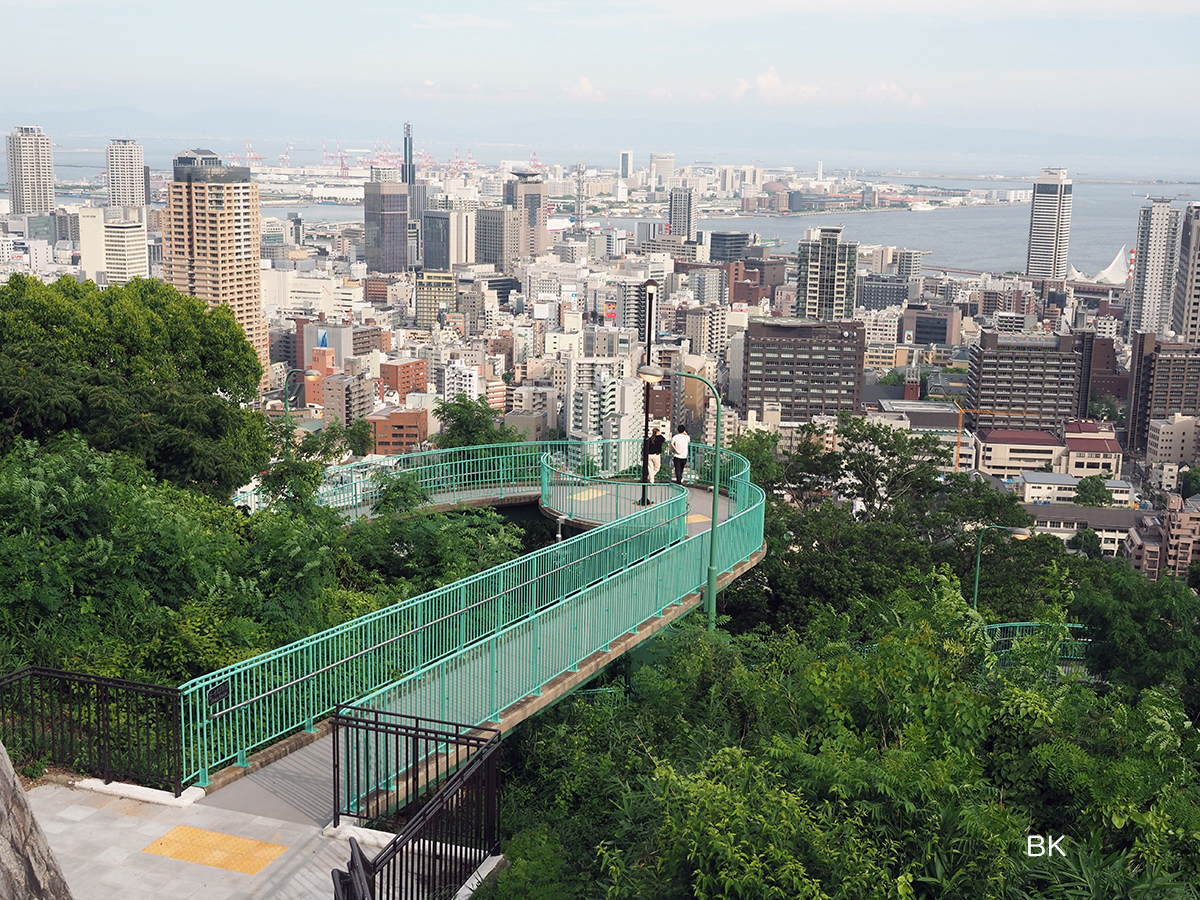 ブリッジに入る前の踊り場も設置。