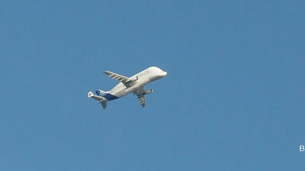 神戸市】神戸空港は巨大輸送機 「ベルーガST」 がたびたび飛んでくる飛行機ファンには嬉しい空港（Best Kobe） - エキスパート -  Yahoo!ニュース