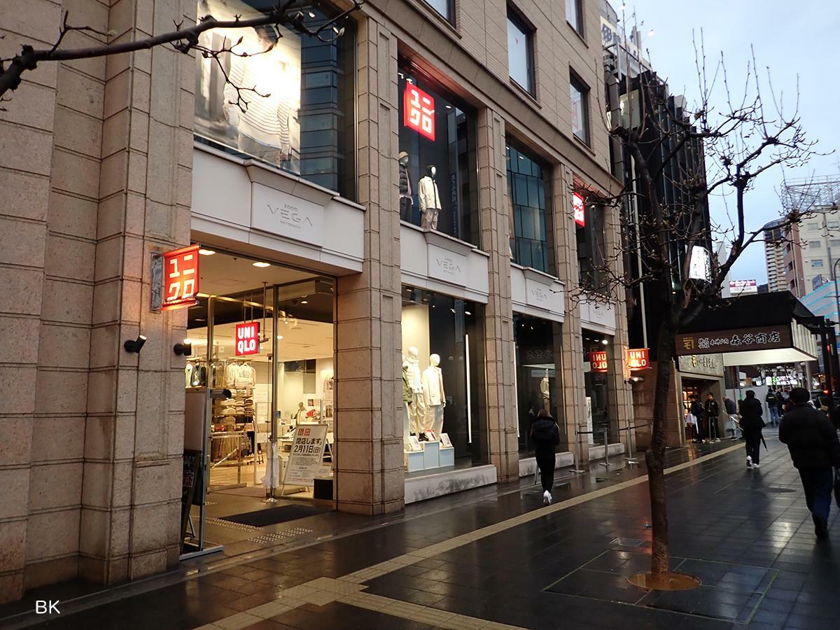 2024年2月11日に閉店した神戸元町店。