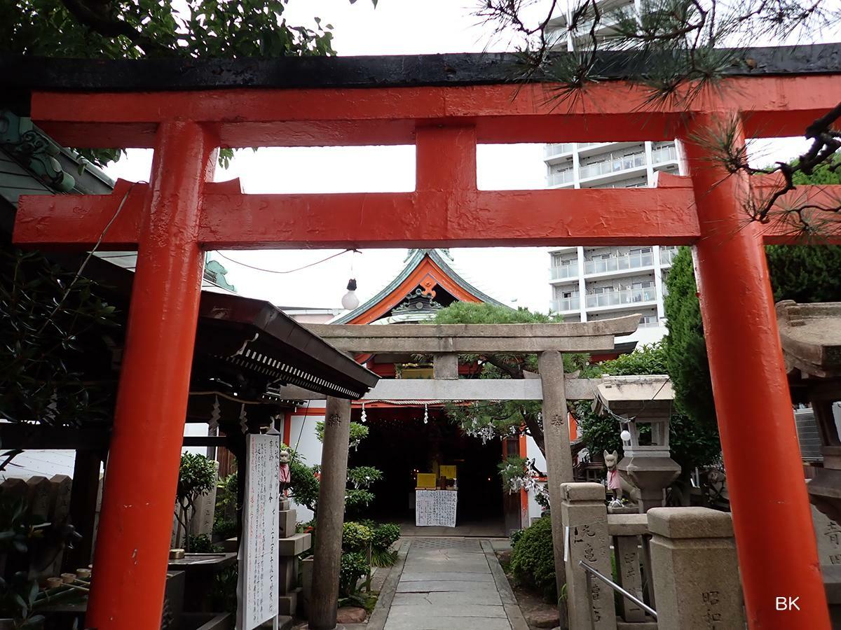 松尾稲荷神社。