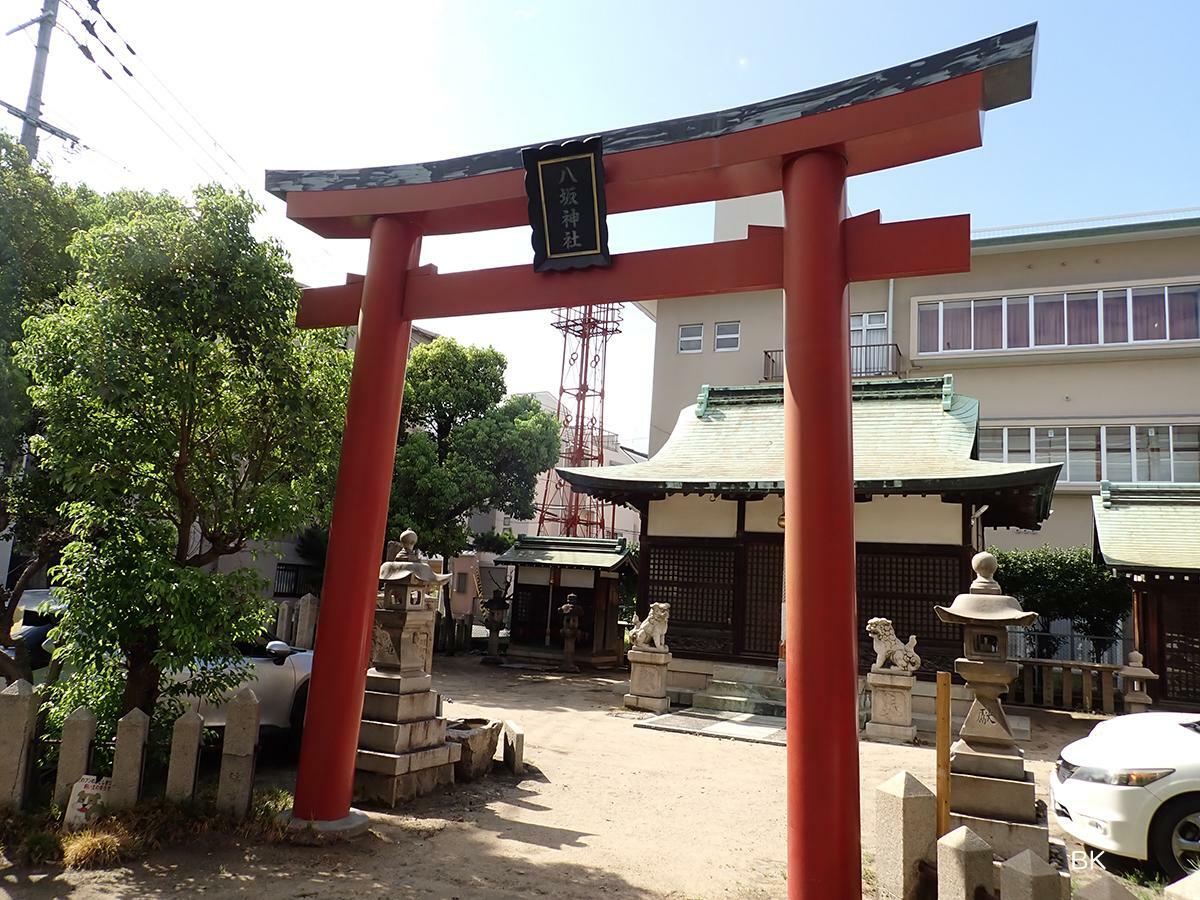 八坂神社の裏手にある火の見やぐら。