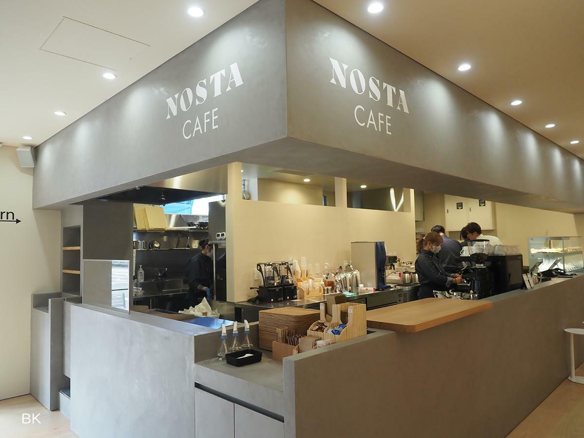 NOSTA CAFEのキッチン。