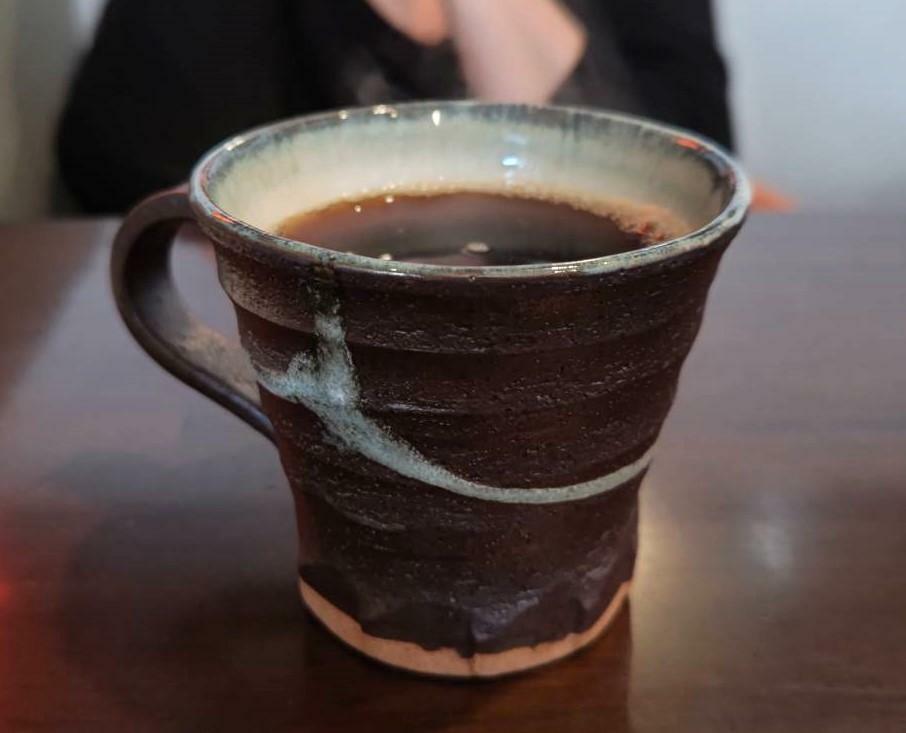 和風なコーヒーカップ