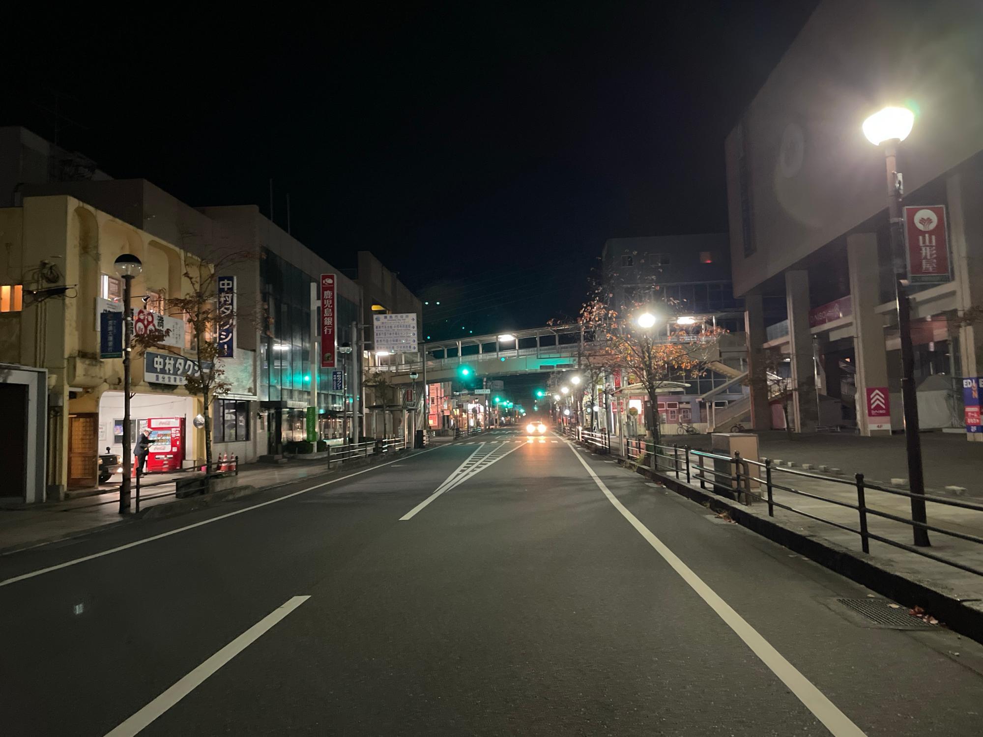 きりしま国分山形屋と中村タクシー