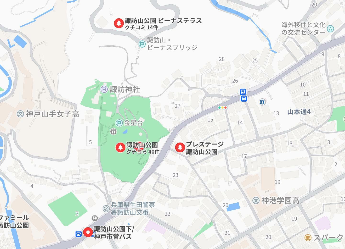 Yahoo！地図より