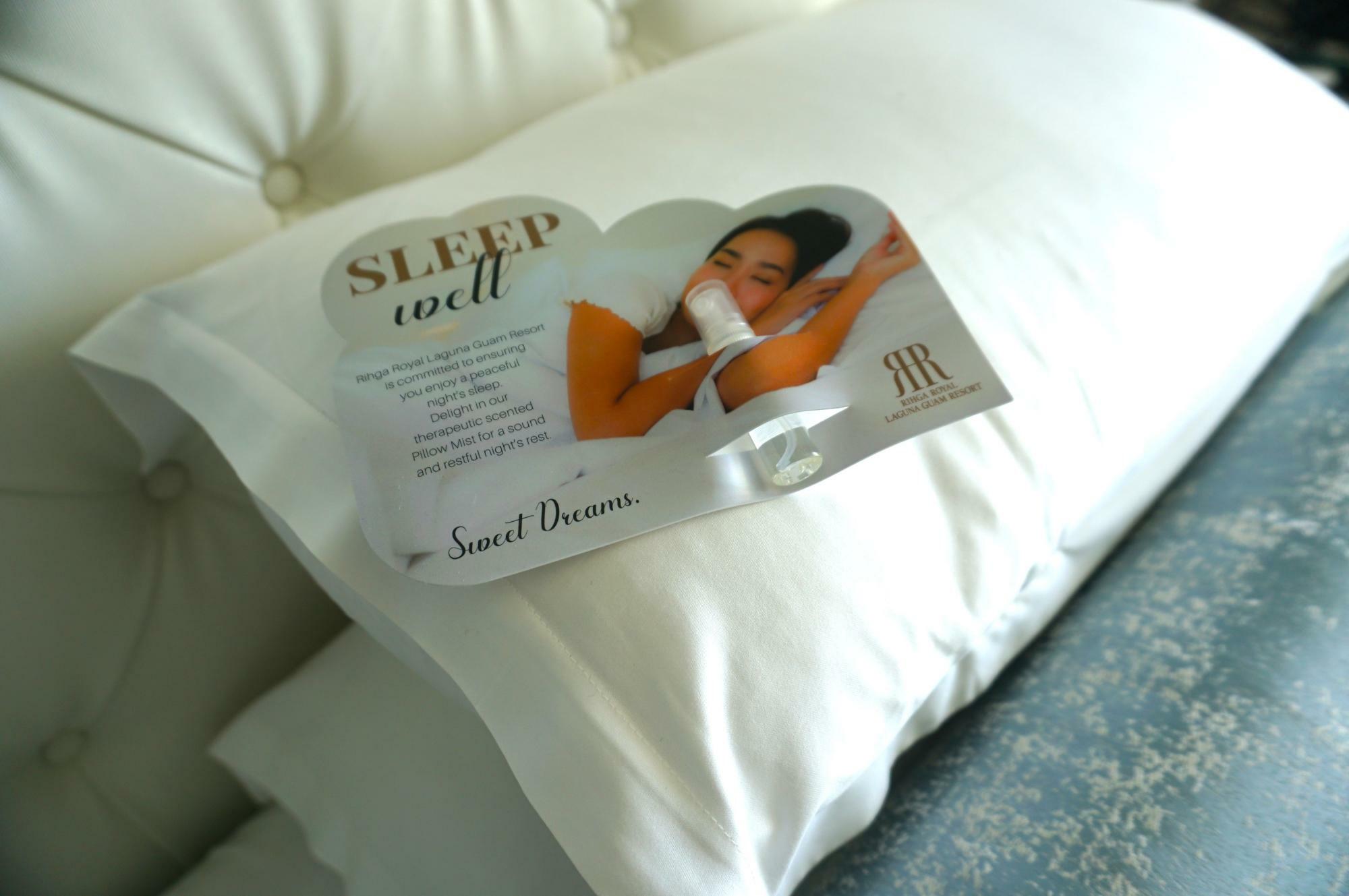 ”快眠”に力を入れるホテルは多いが、快眠を目的に旅をするという視点が今年のトレンドに。Westin系のホテルには快眠を促すラベンダーの香りのスプレーが置いてある
