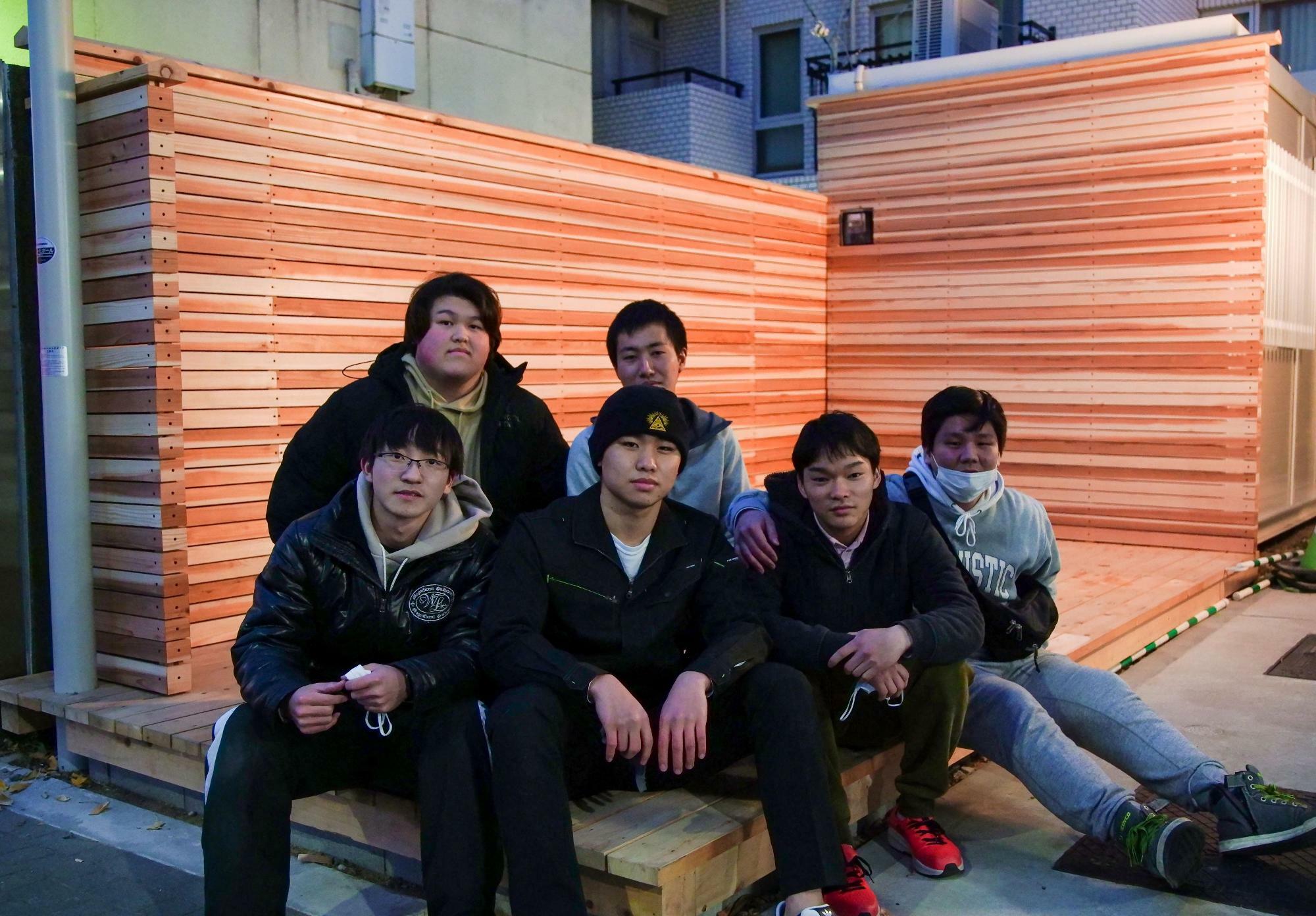 京都建築専門学校1年生チーム　京都建築専門学校提供