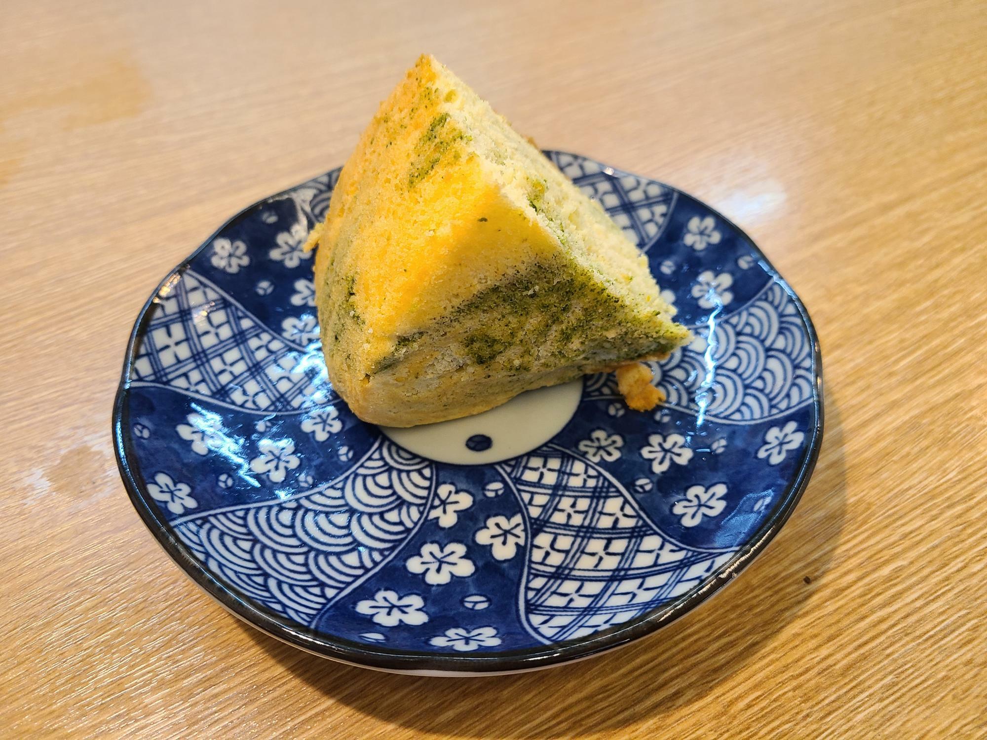 抹茶マーブル・柚子シフォンケーキ