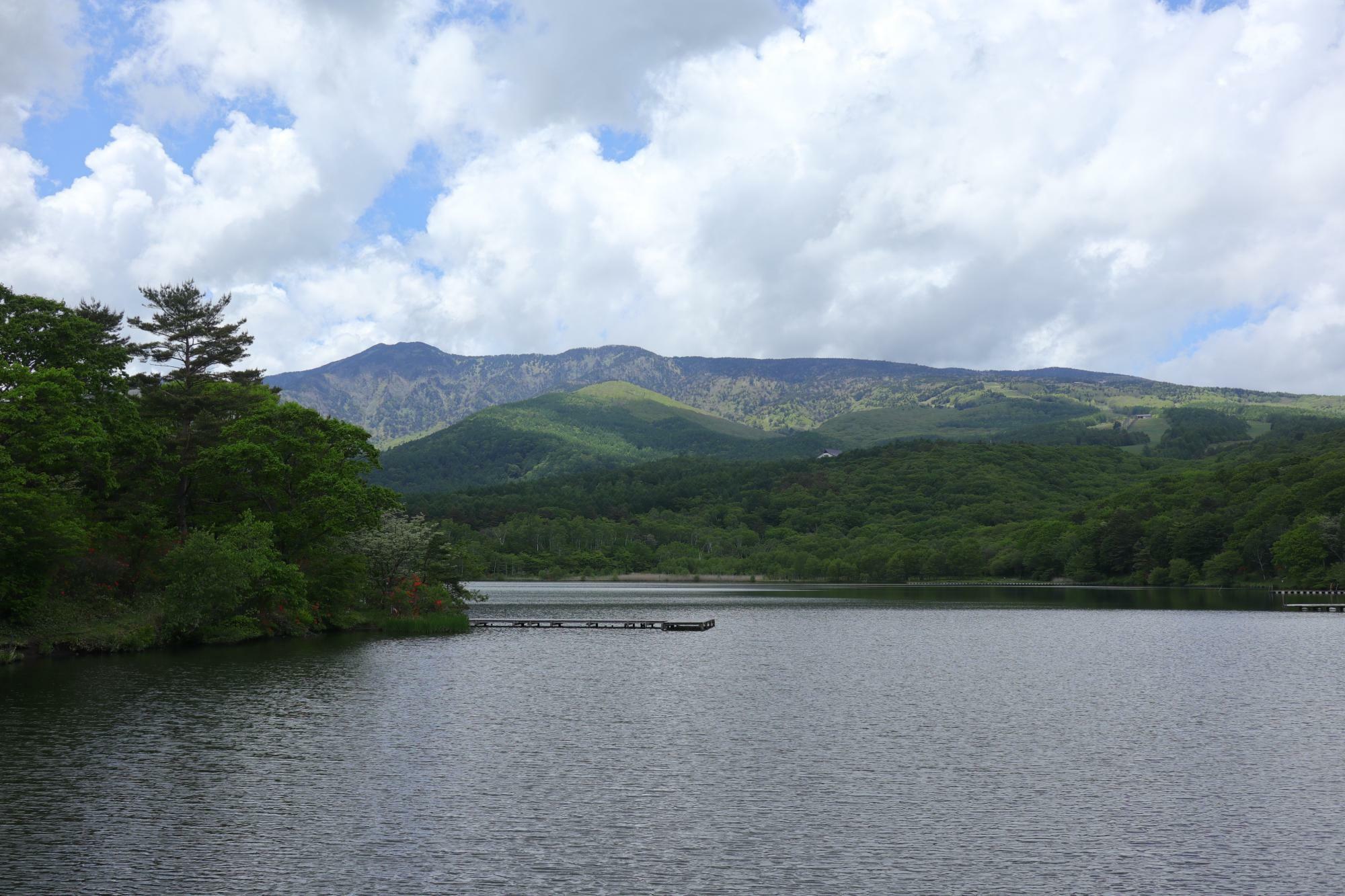 バラギ高原のバラギ湖